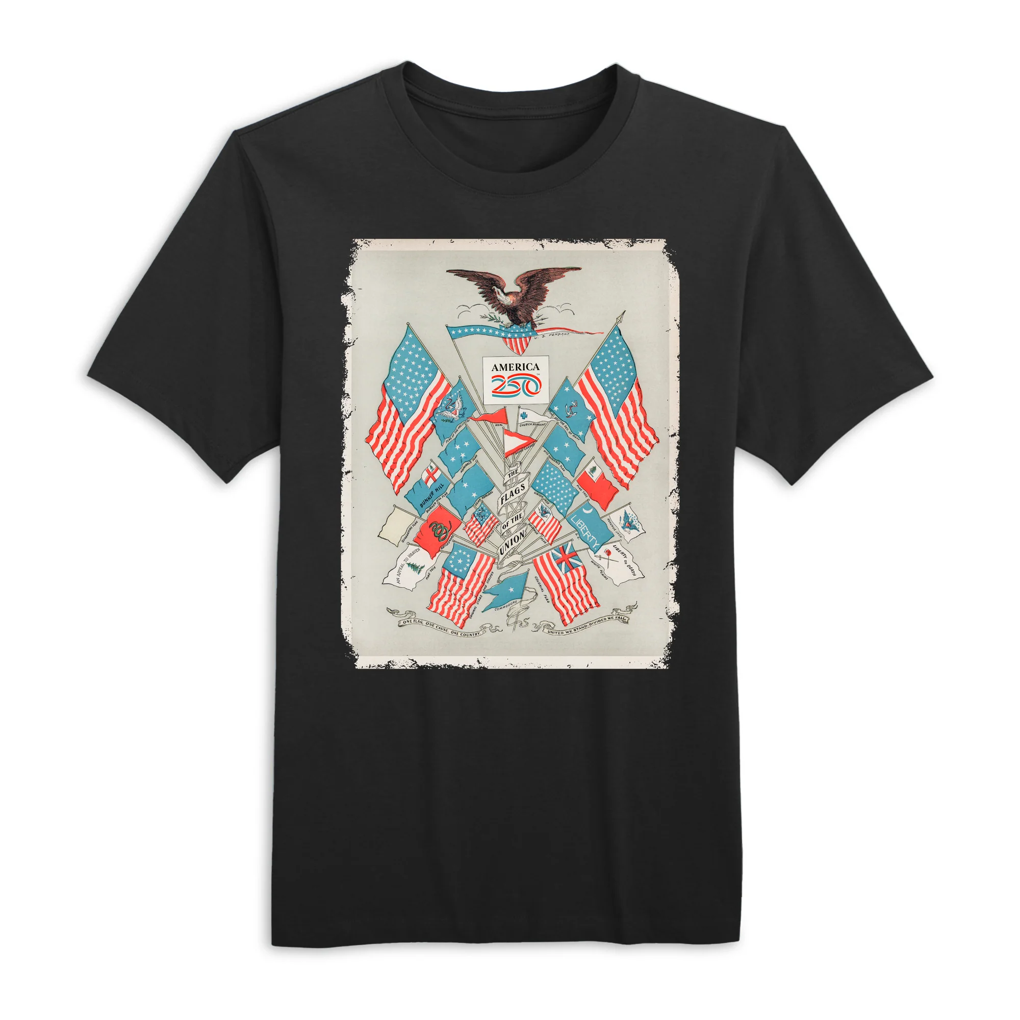 America250 Union Flag History Men's T-Shirt