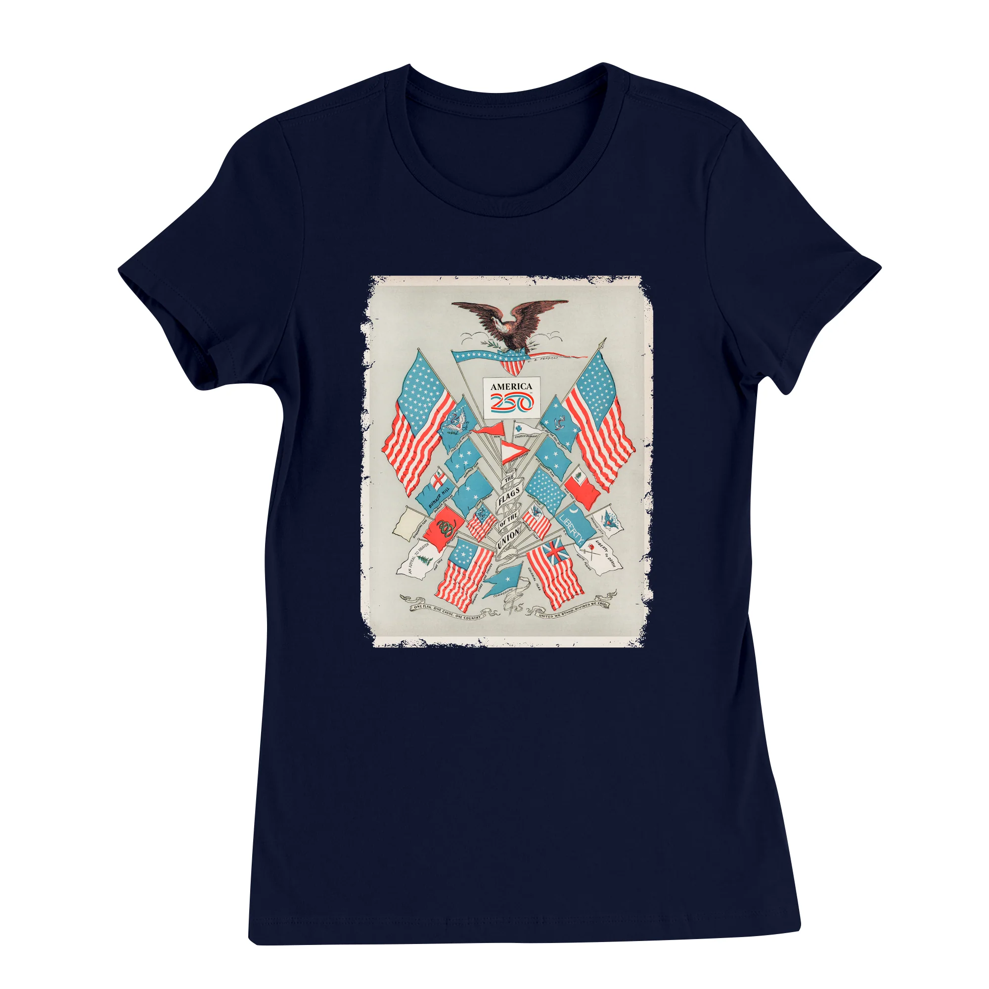America250 Union Flag History Women's T-Shirt - Image 2