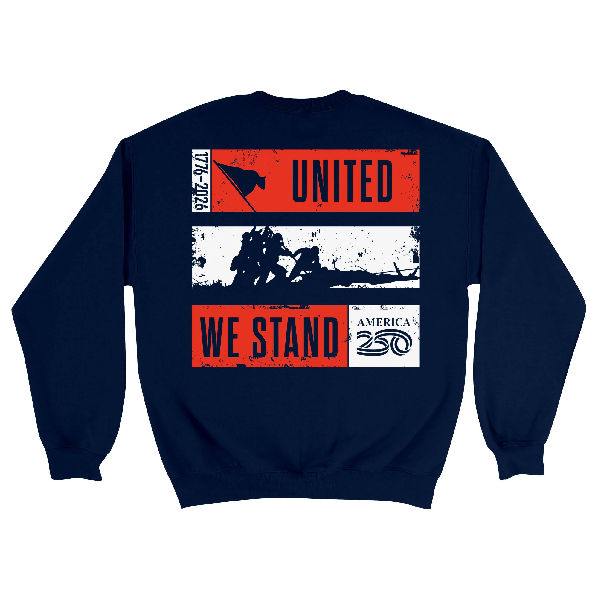 America250 United We Stand Unisex Crewneck Sweatshirt - Image 3