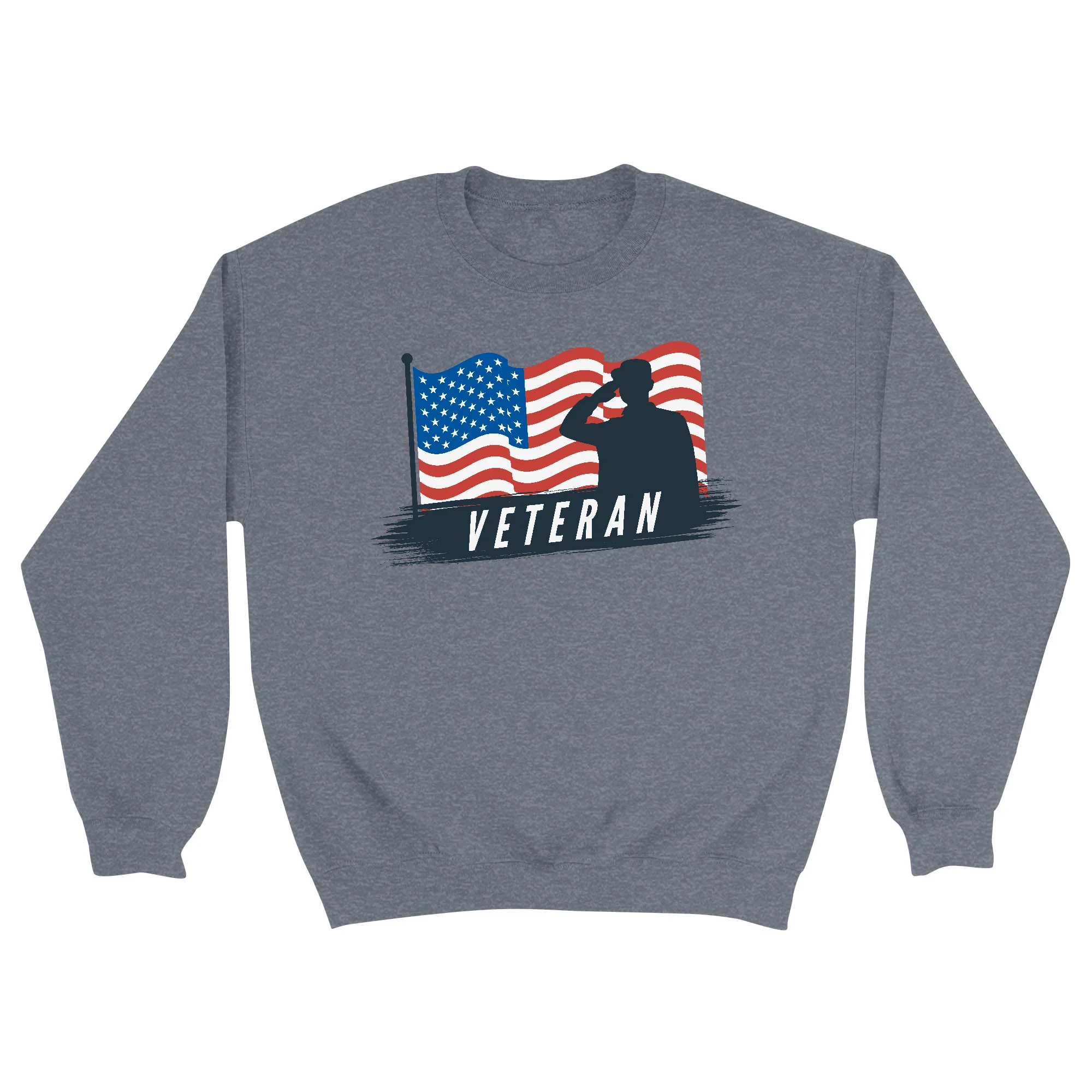 America250 Veteran Unisex Crewneck Sweatshirt - Image 3