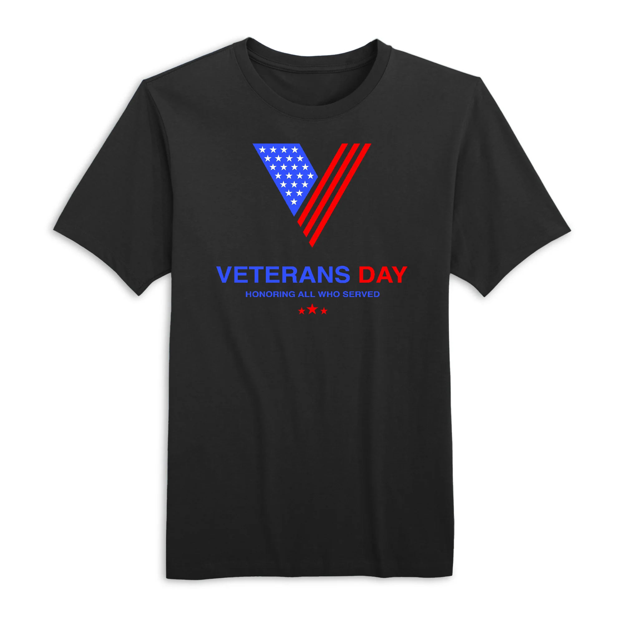 America250 Veterans Day Men's T-Shirt - Image 3