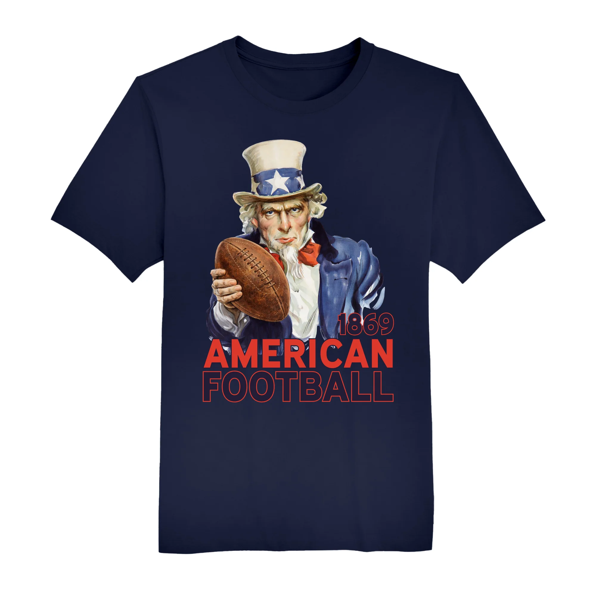 America250 We Want Football Men's T-Shirt - Image 5