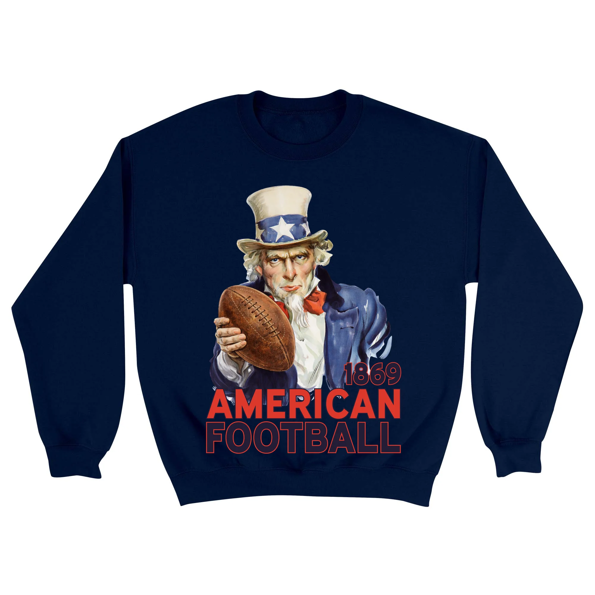 America250 We Want Football Unisex Crewneck Sweatshirt - Image 7