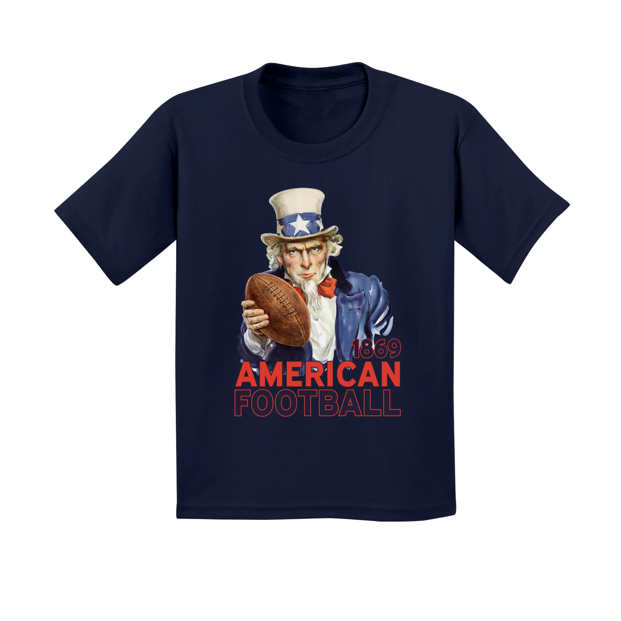 America250 We Want Football Youth T-Shirt - Image 5