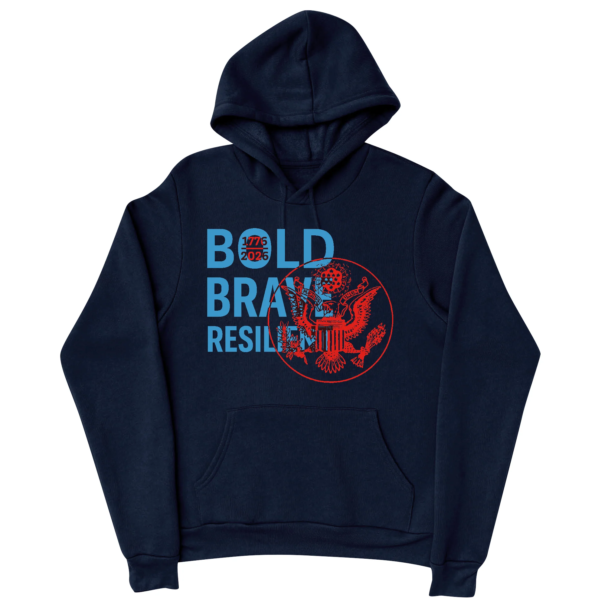 America250 Bold & Brave Unisex Hoodie - Image 3