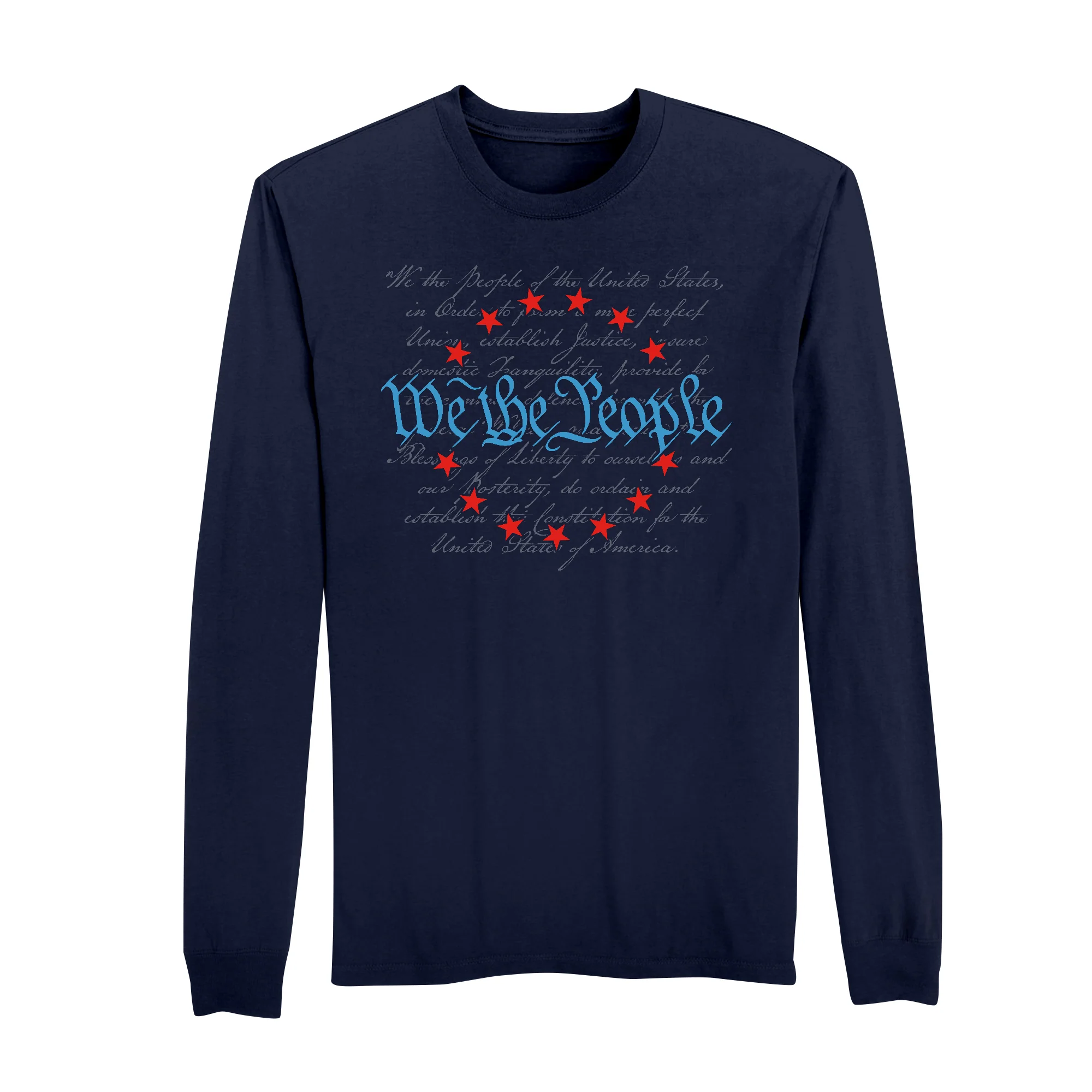 America250 Constitution Men's Long Sleeve T-Shirt - Image 3