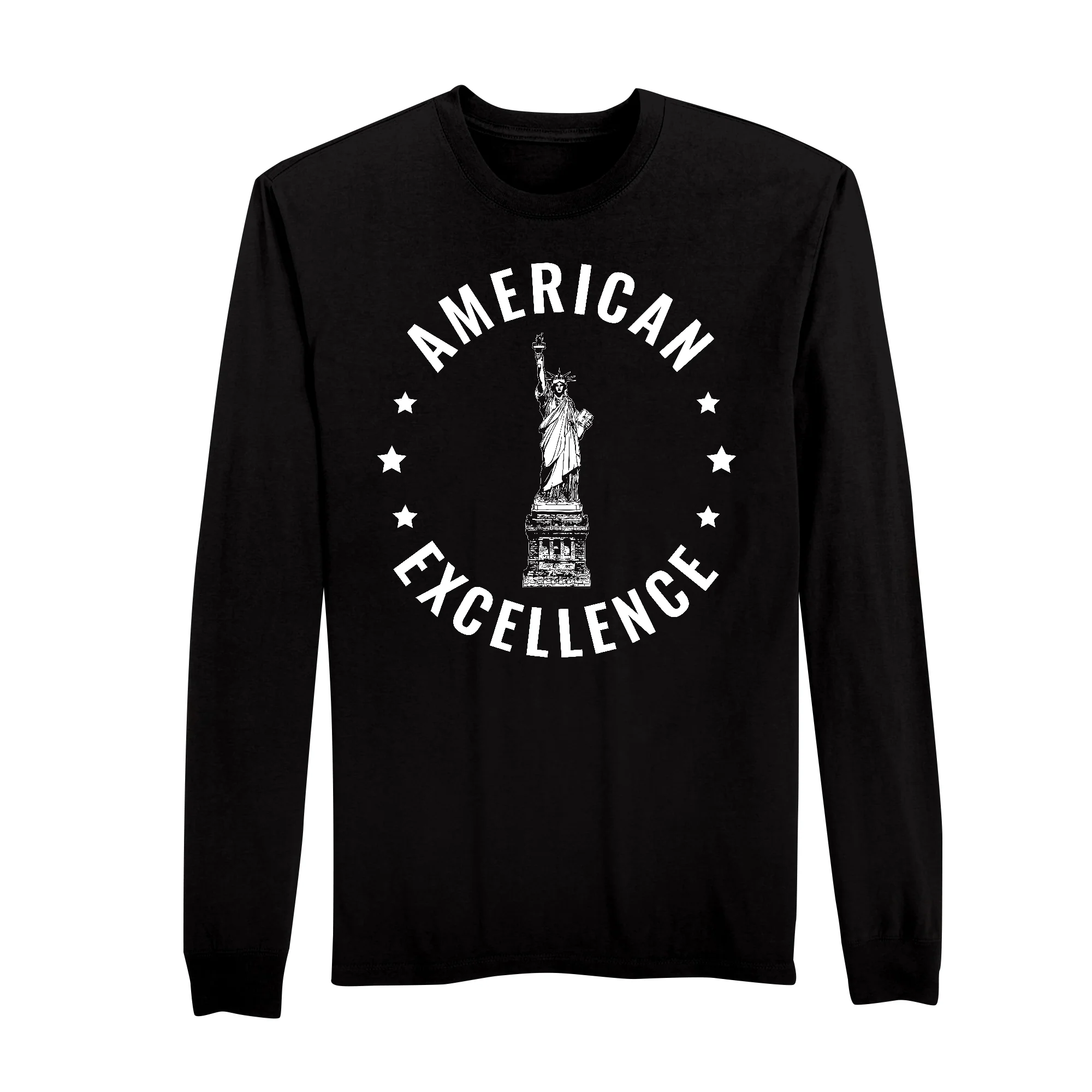 America250 Excellence Men's Long Sleeve T-Shirt - Image 3
