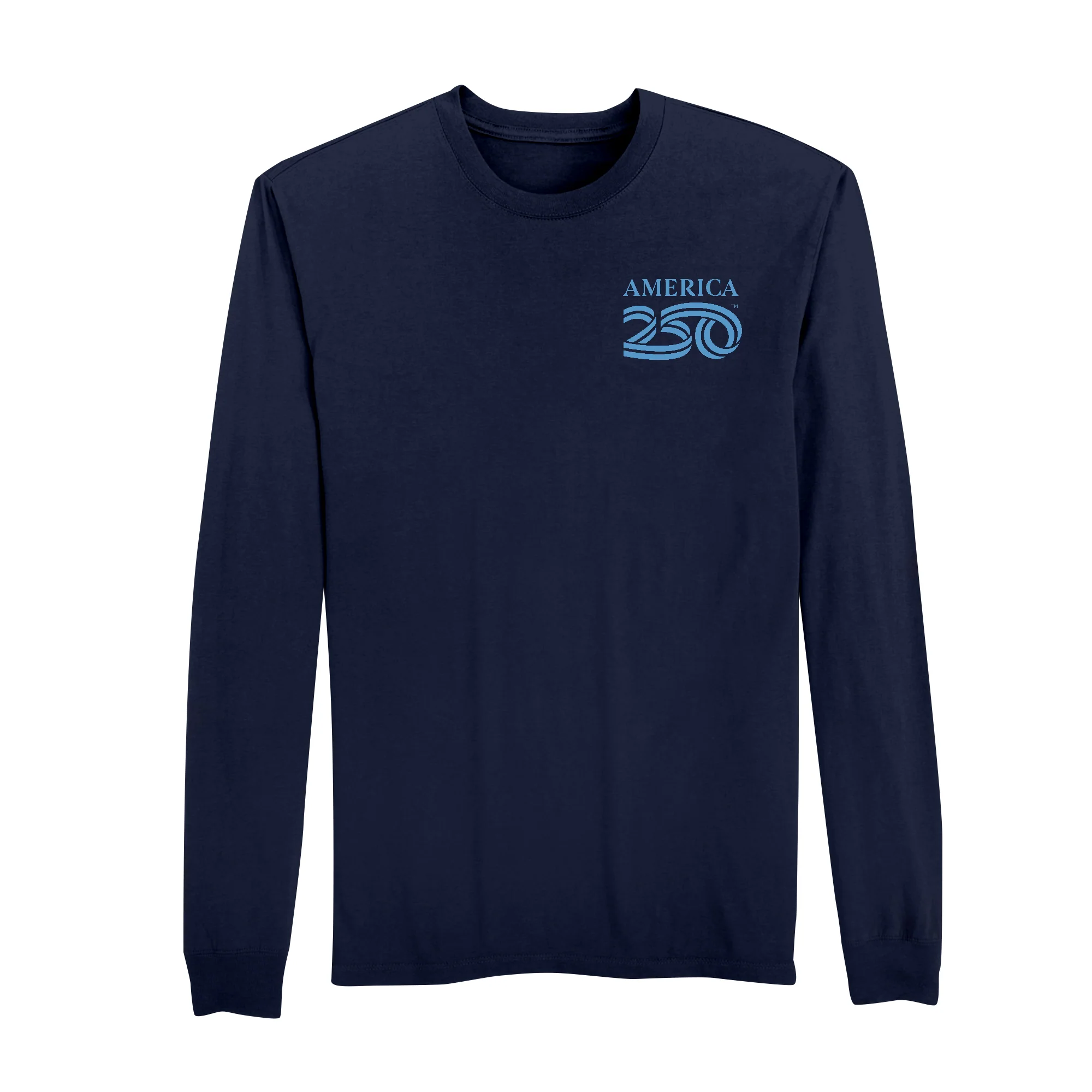 America250 Land of the Free Men's Long Sleeve T-Shirt - Image 6