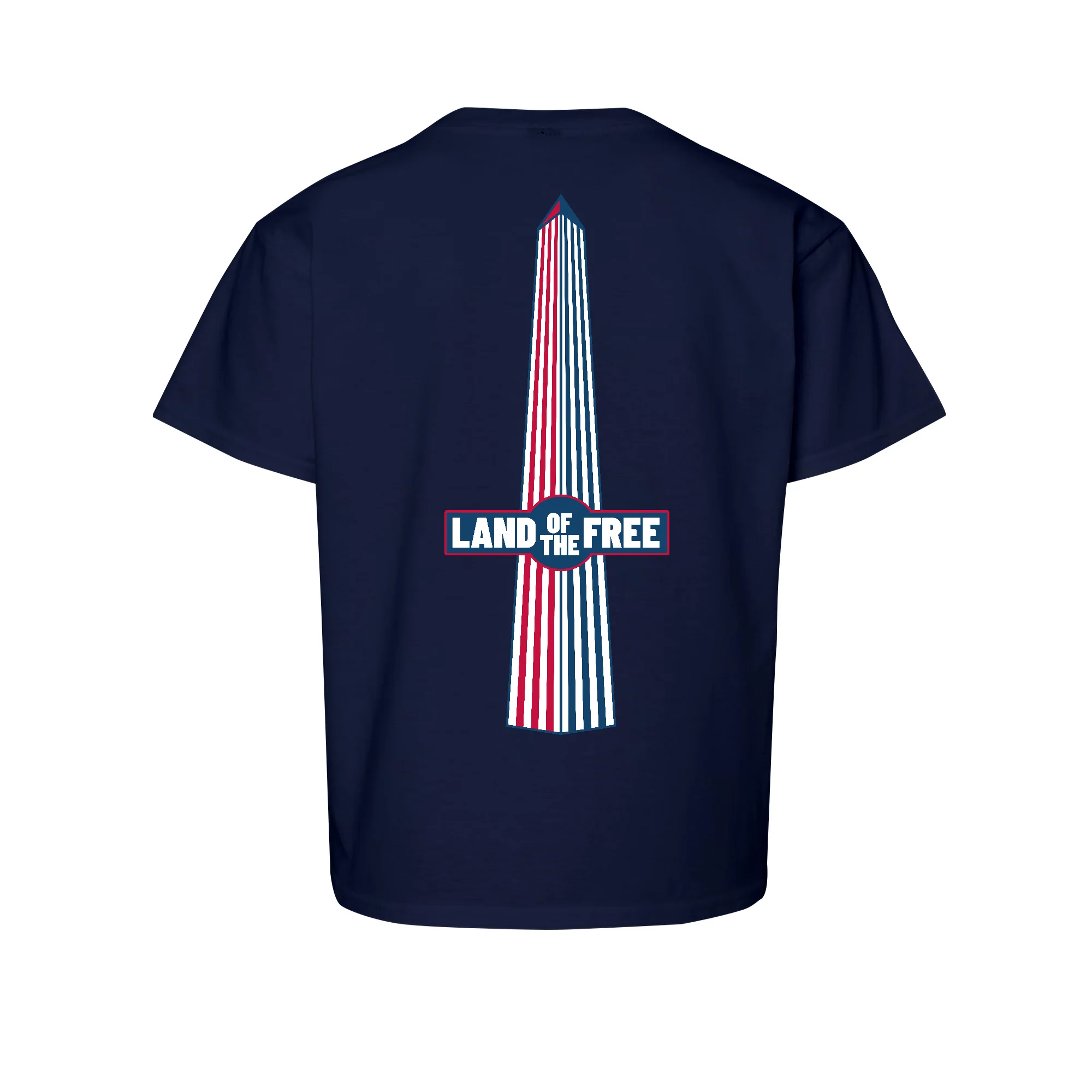 America250 Land of the Free Youth T-Shirt - Image 3