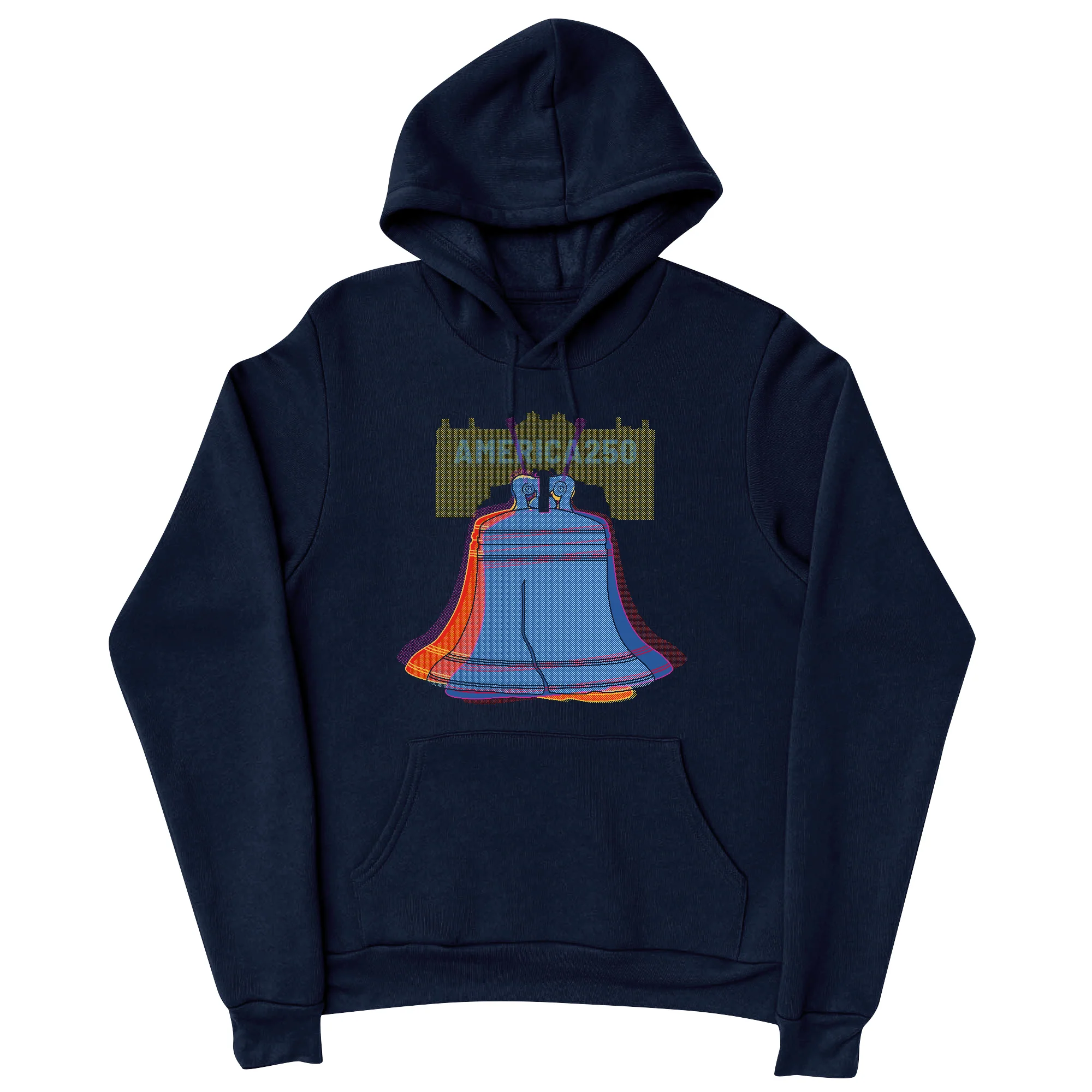 America250 Liberty Bell Unisex Hoodie - Image 5
