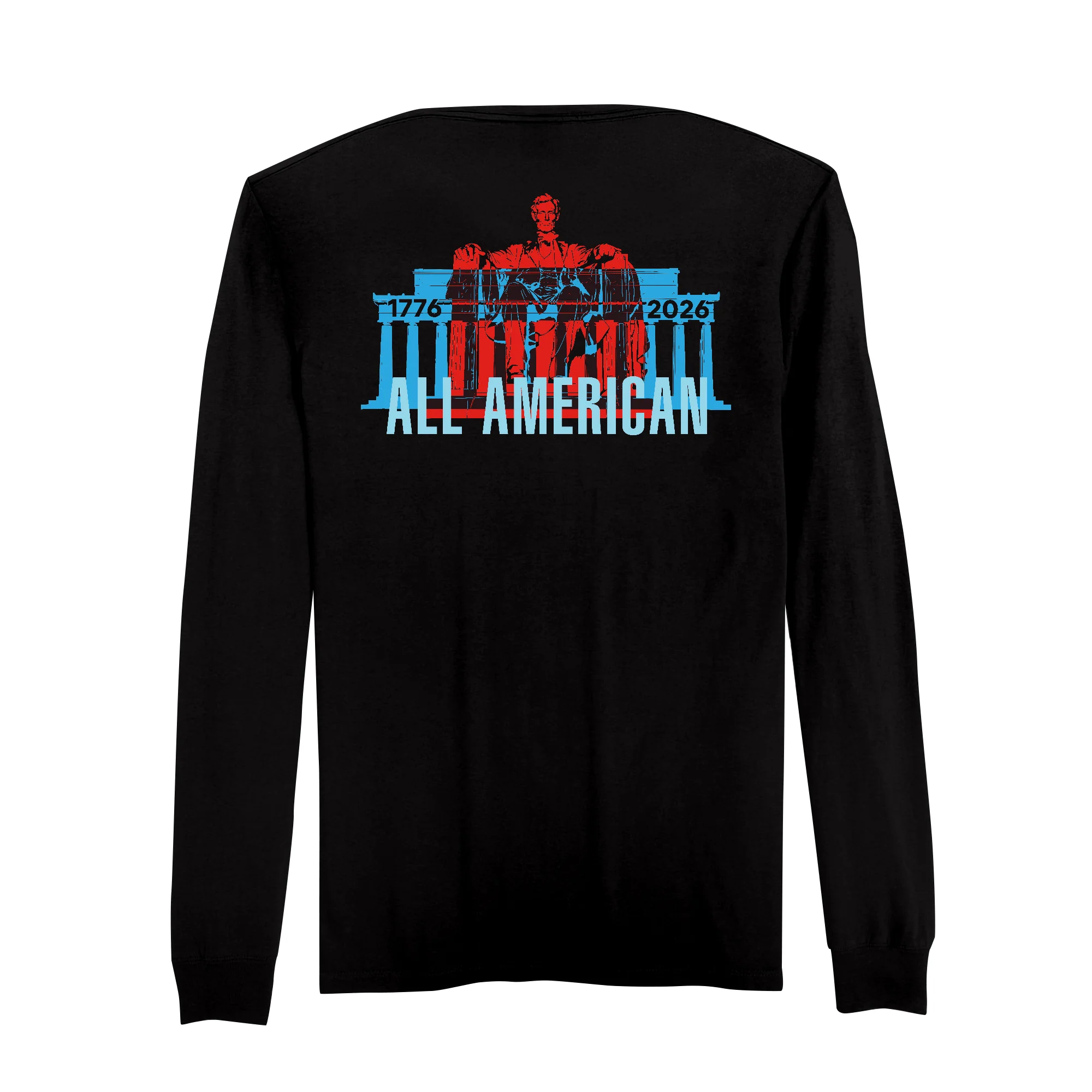 America250 Monument Men's Long Sleeve T-Shirt - Image 3