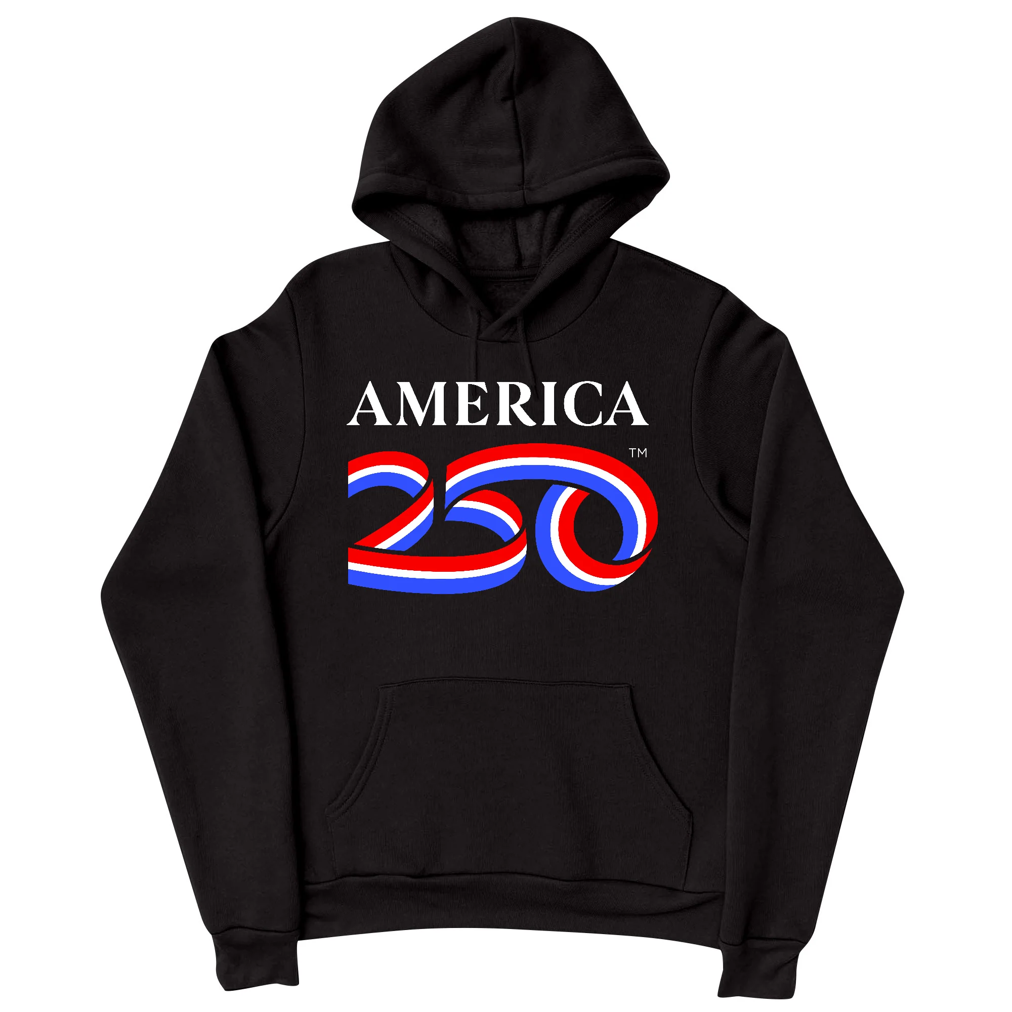 America250 Red White & Blue Unisex Hoodie - Image 4
