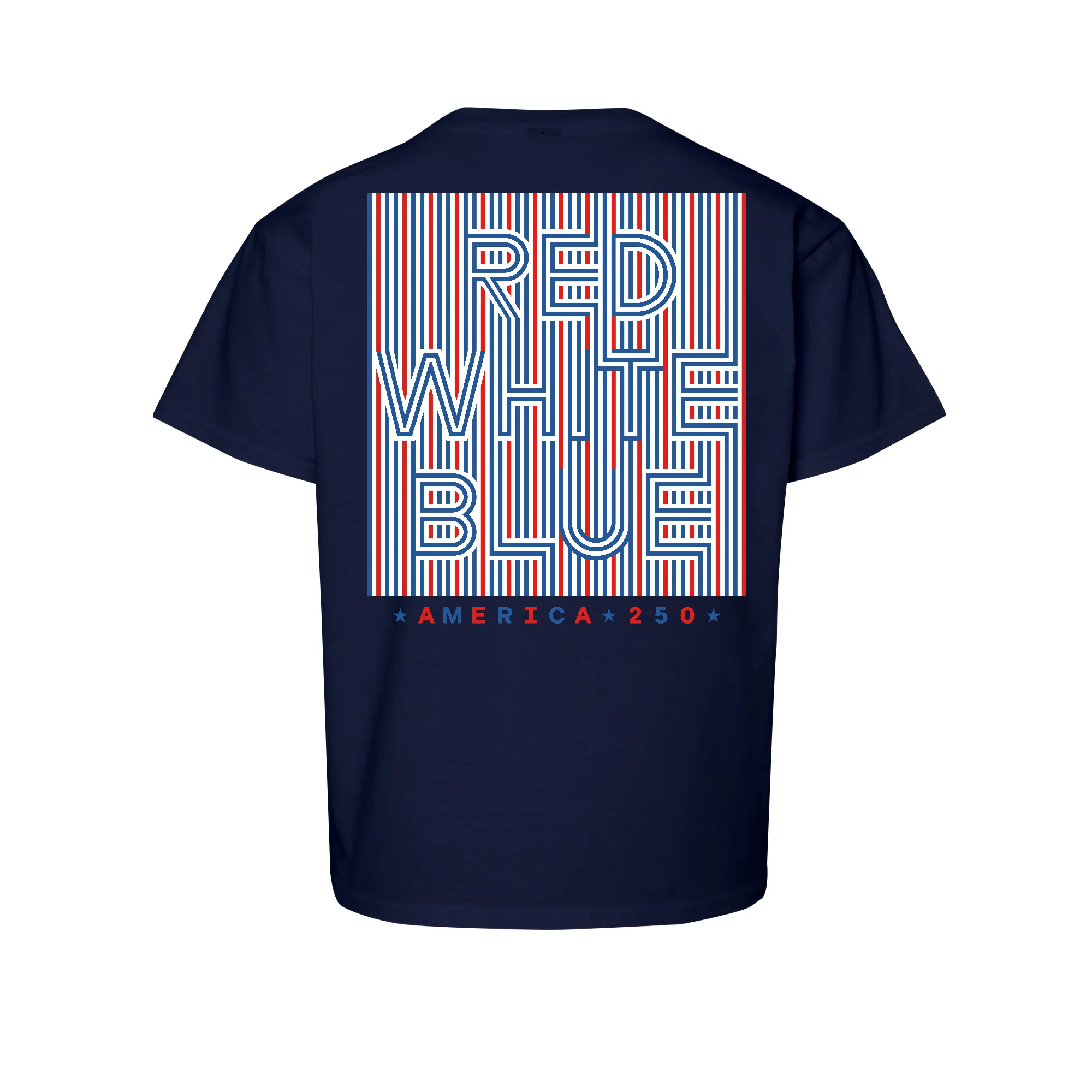 America250 Red White & Blue Youth T-Shirt