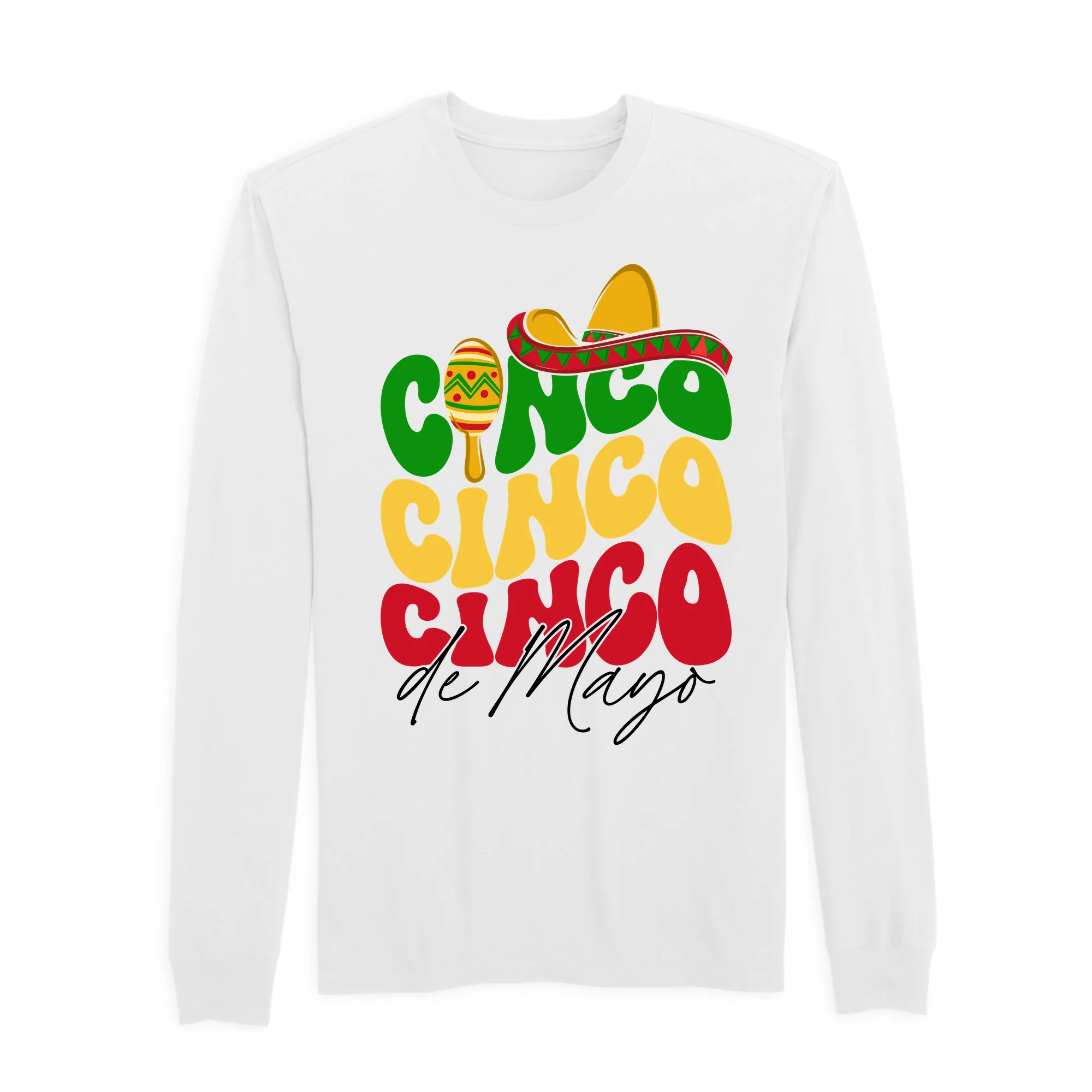 America250 Cinco Cinco Cinco Men's Long Sleeve T-Shirt - Image 3