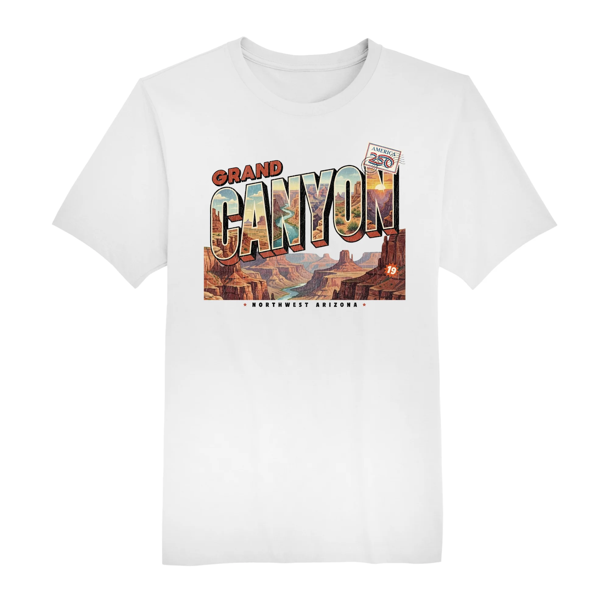 America250 Grand Canyon Men's T-Shirt - Image 3