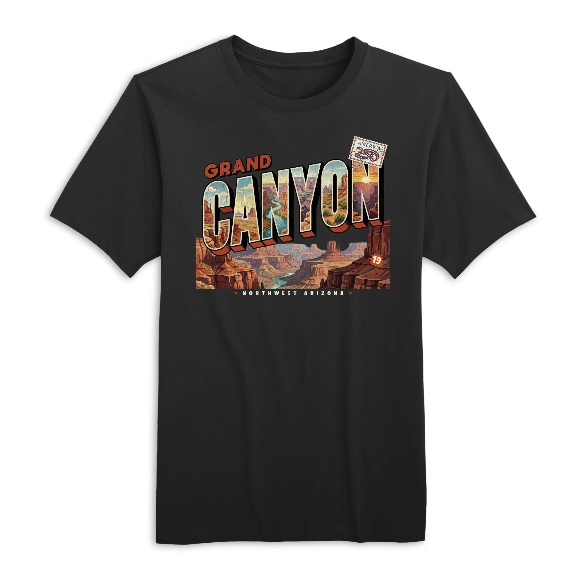 America250 Grand Canyon Men's T-Shirt - Image 5