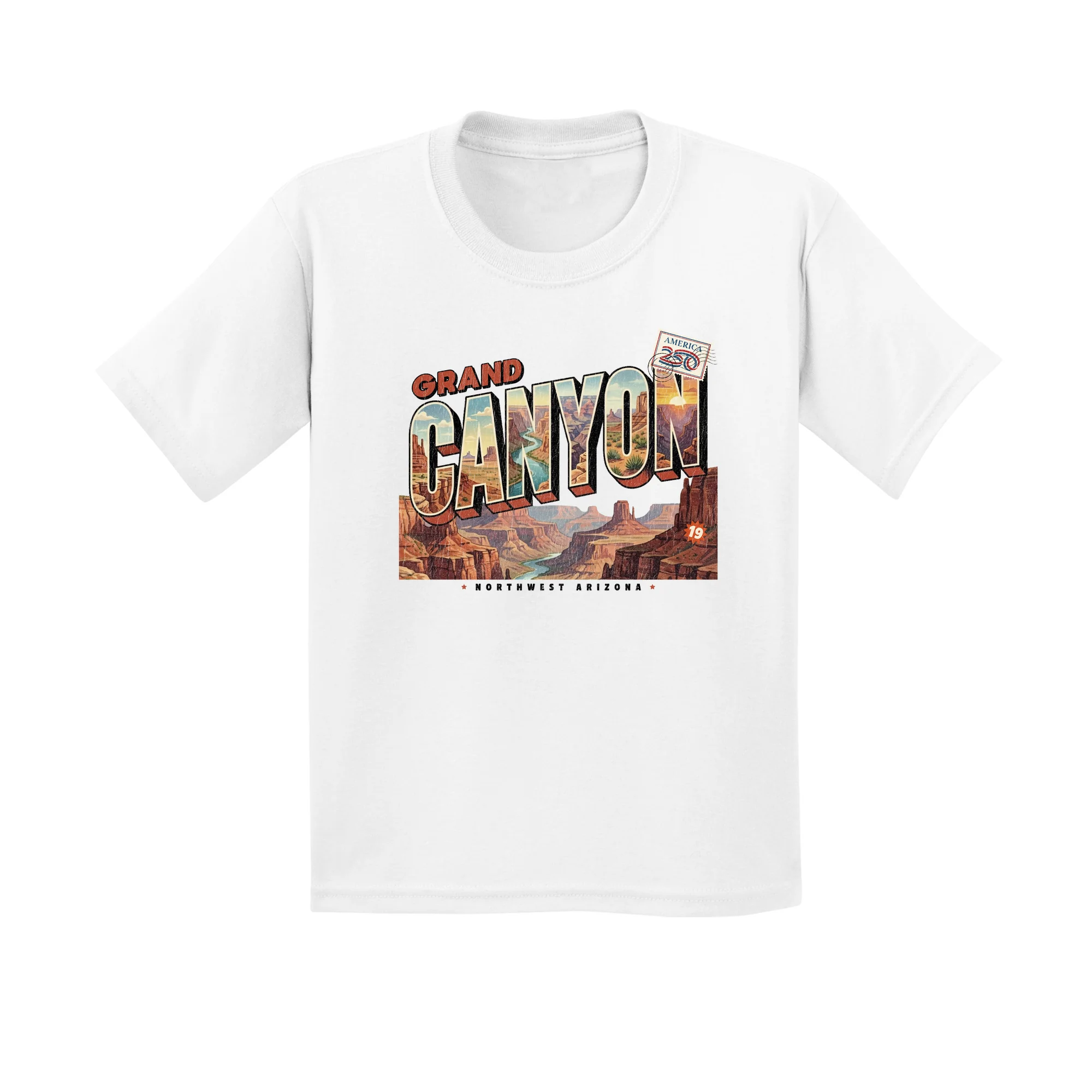 America250 Grand Canyon Youth T-Shirt - Image 3