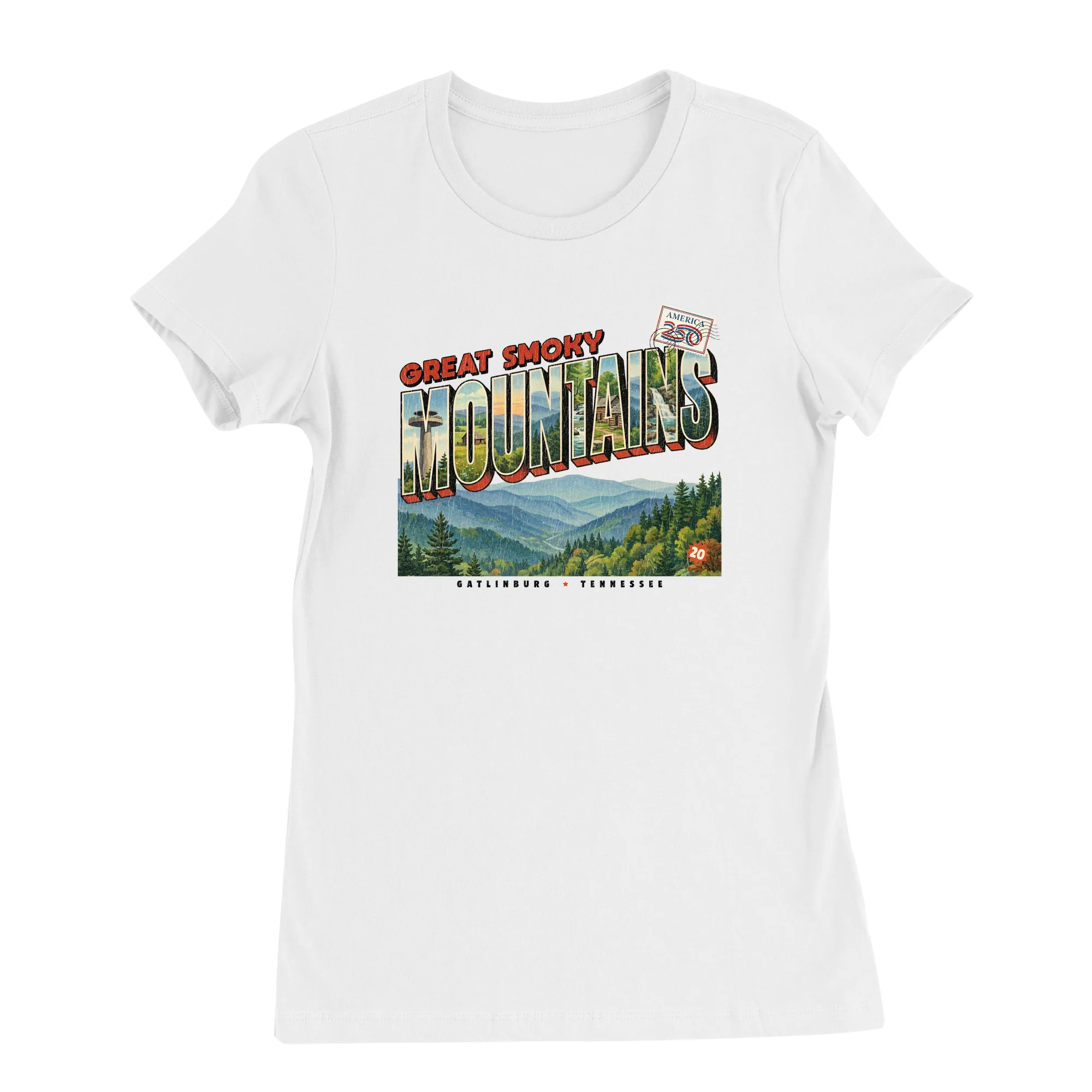 America250 Great Smoky Mountains Women's T-Shirt - Image 3