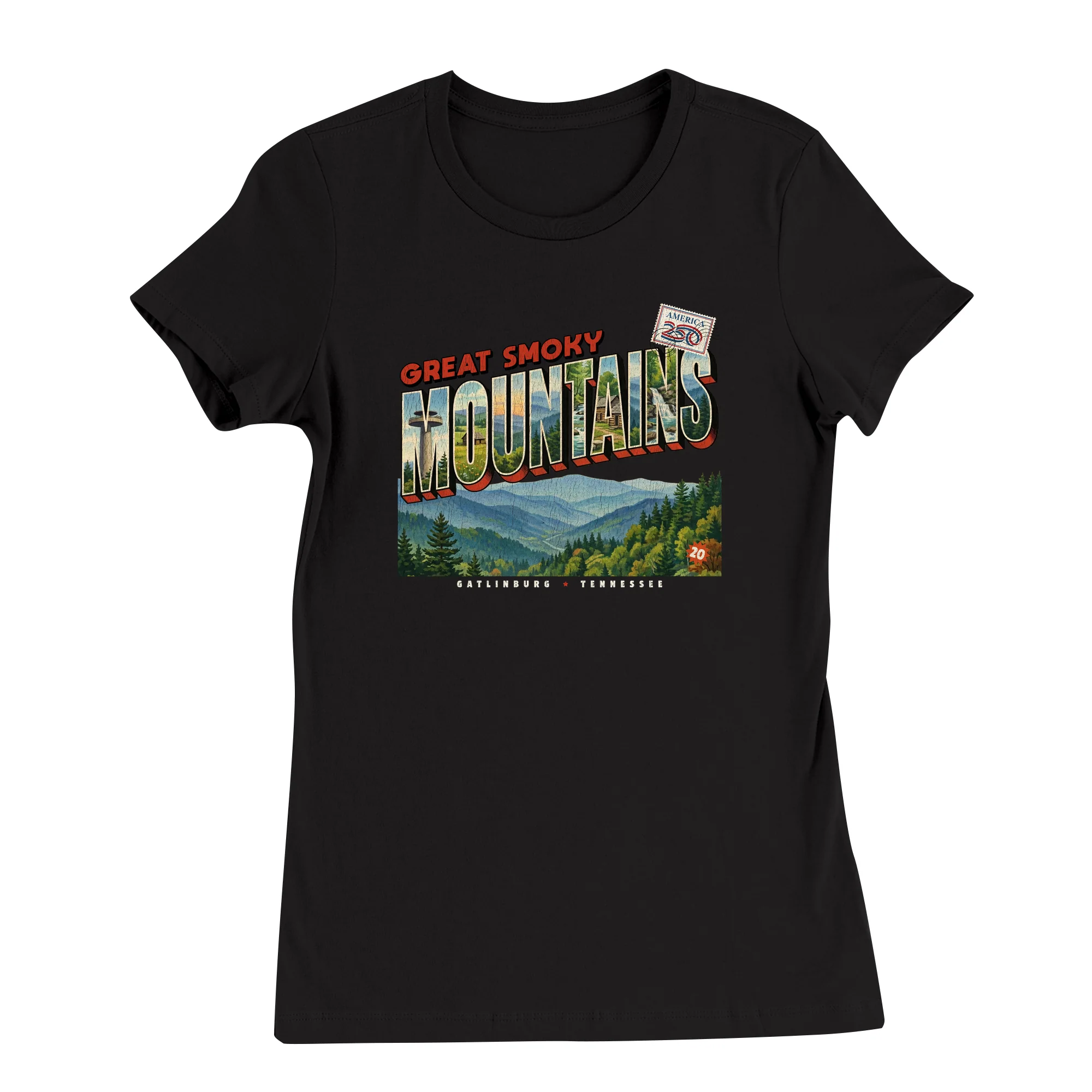 America250 Great Smoky Mountains Women's T-Shirt - Image 5