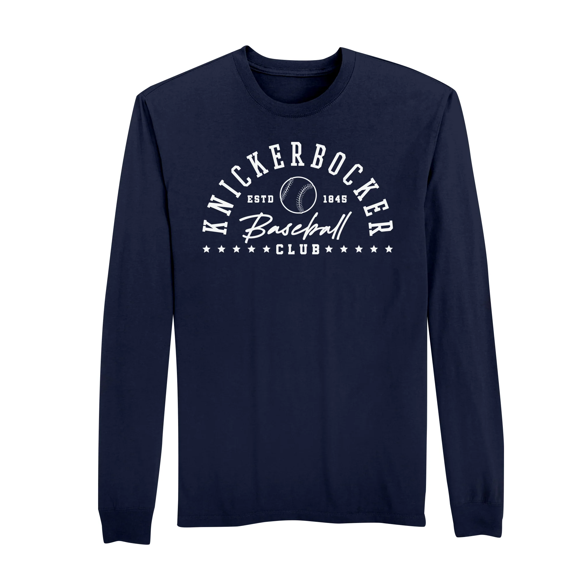 America250 Knickerbocker Men's Long Sleeve T-Shirt - Image 4