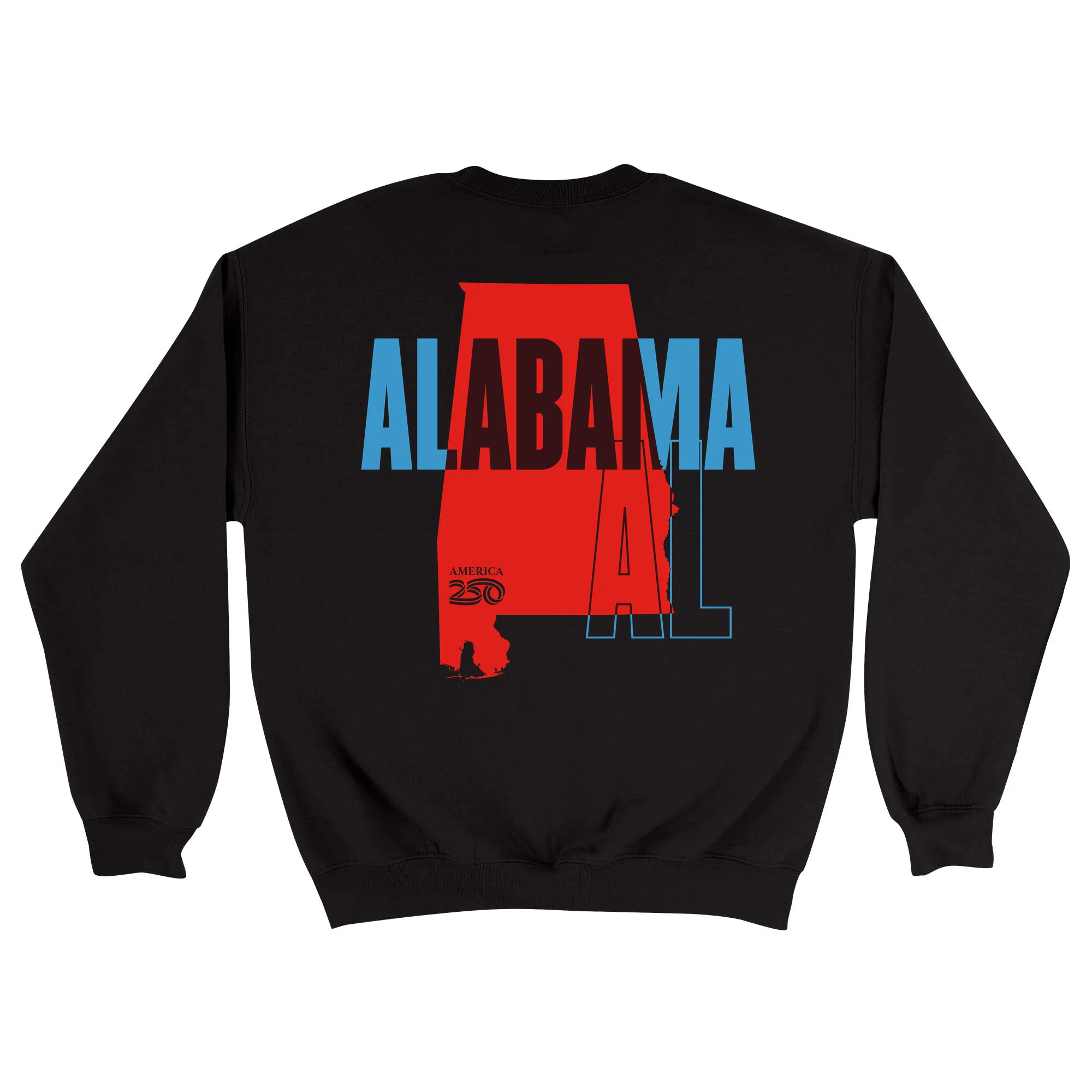 Official America250 Alabama Unisex Crewneck Sweatshirt - Image 5