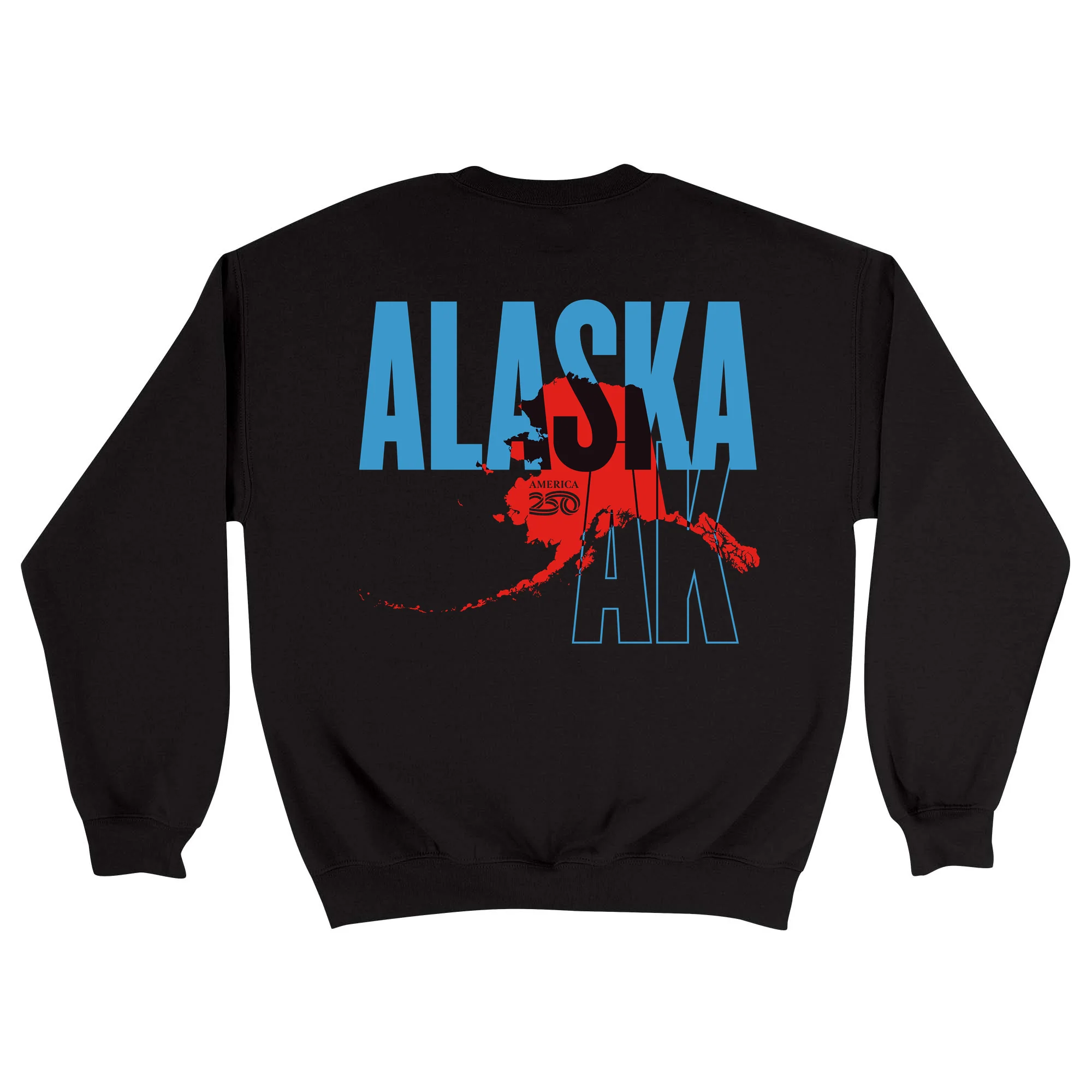 Official America250 Alaska Unisex Crewneck Sweatshirt - Image 5