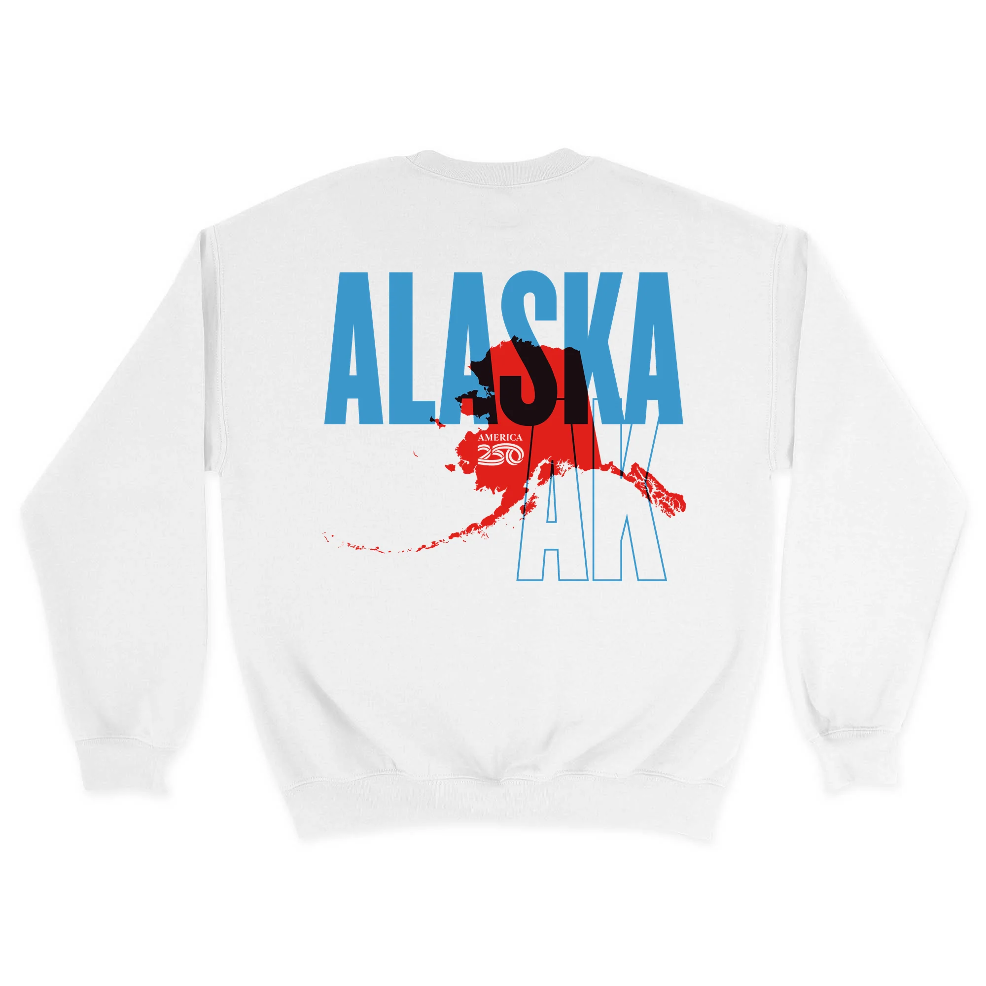 Official America250 Alaska Unisex Crewneck Sweatshirt - Image 7
