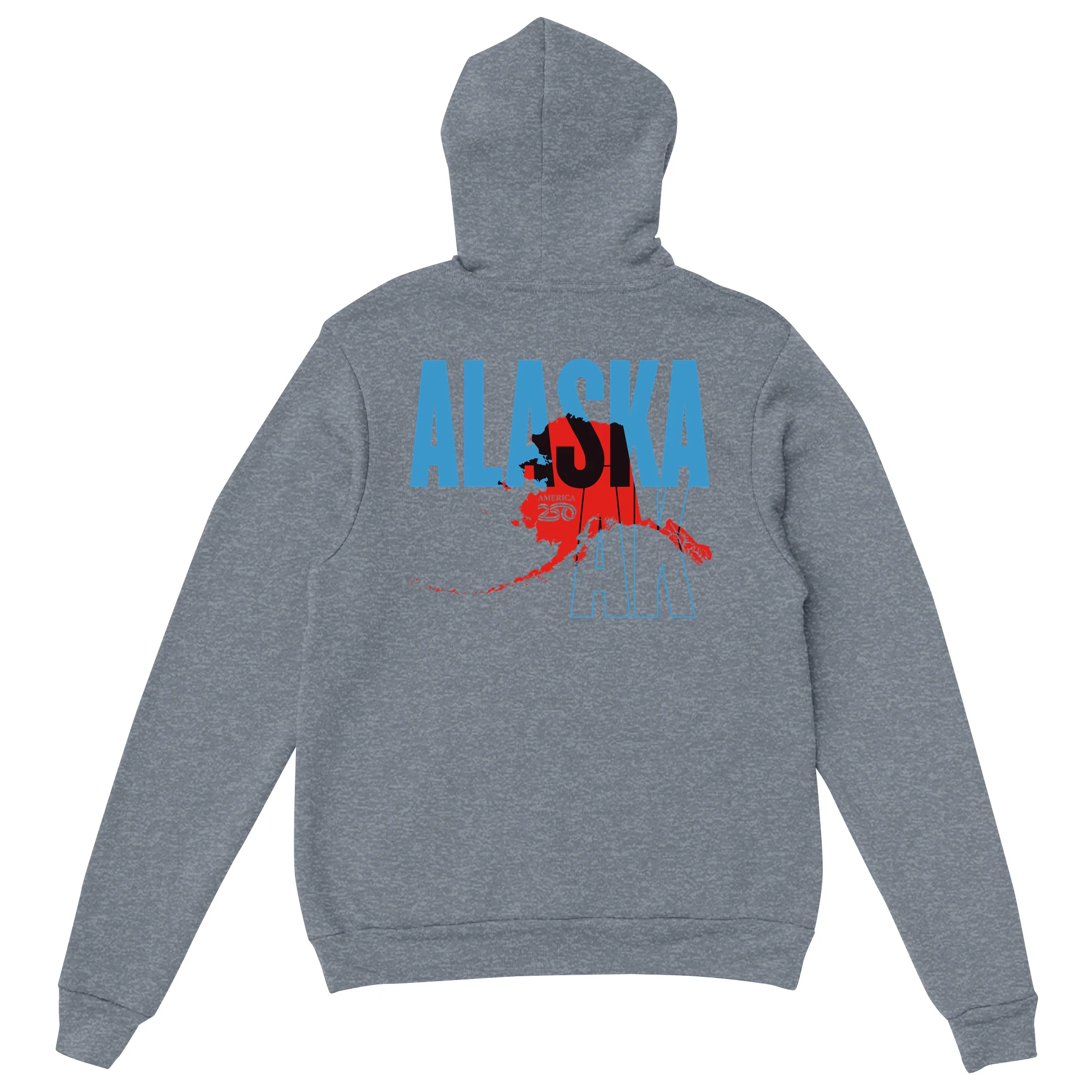 Official America250 Alaska Unisex Hoodie - Image 3