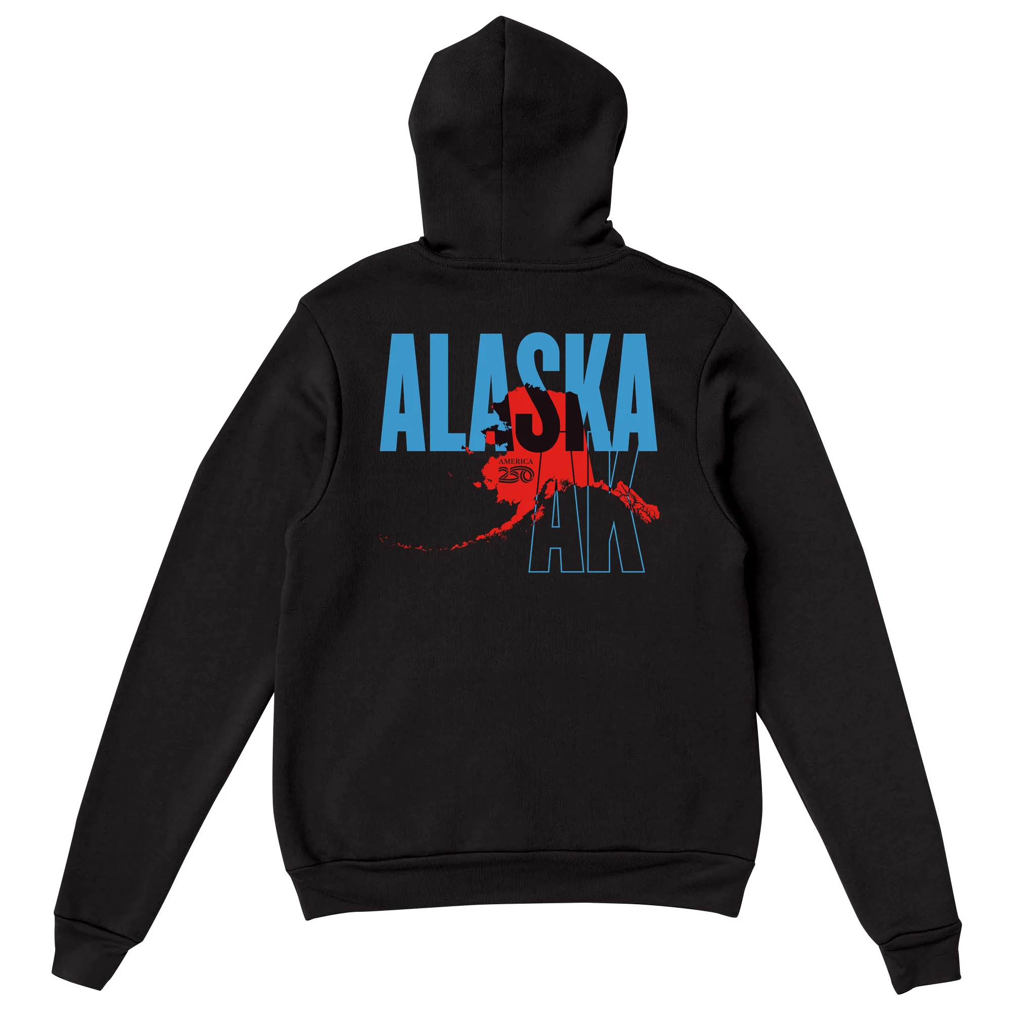 Official America250 Alaska Unisex Hoodie - Image 5
