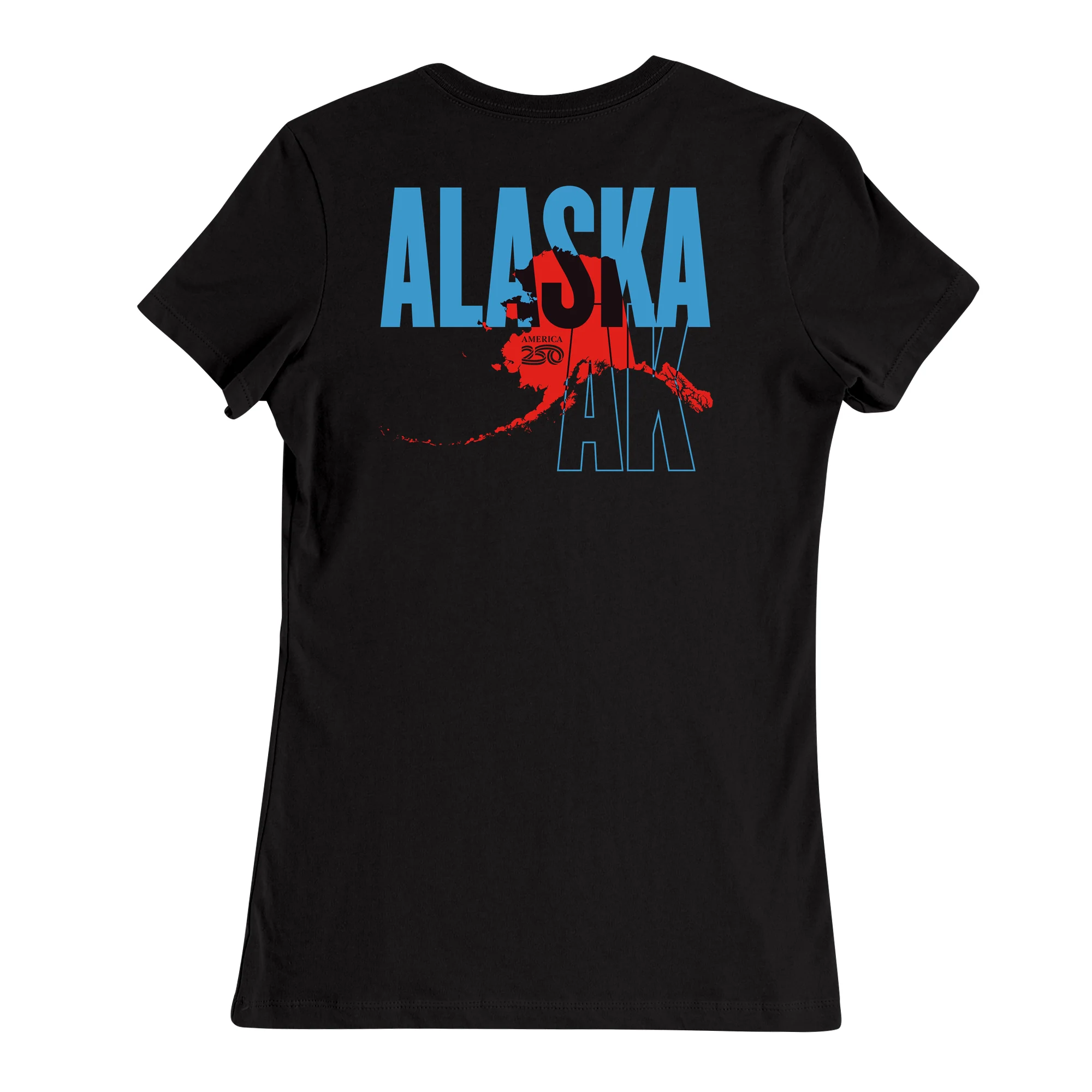 Official America250 Alaska Women's T-Shirt - Image 3