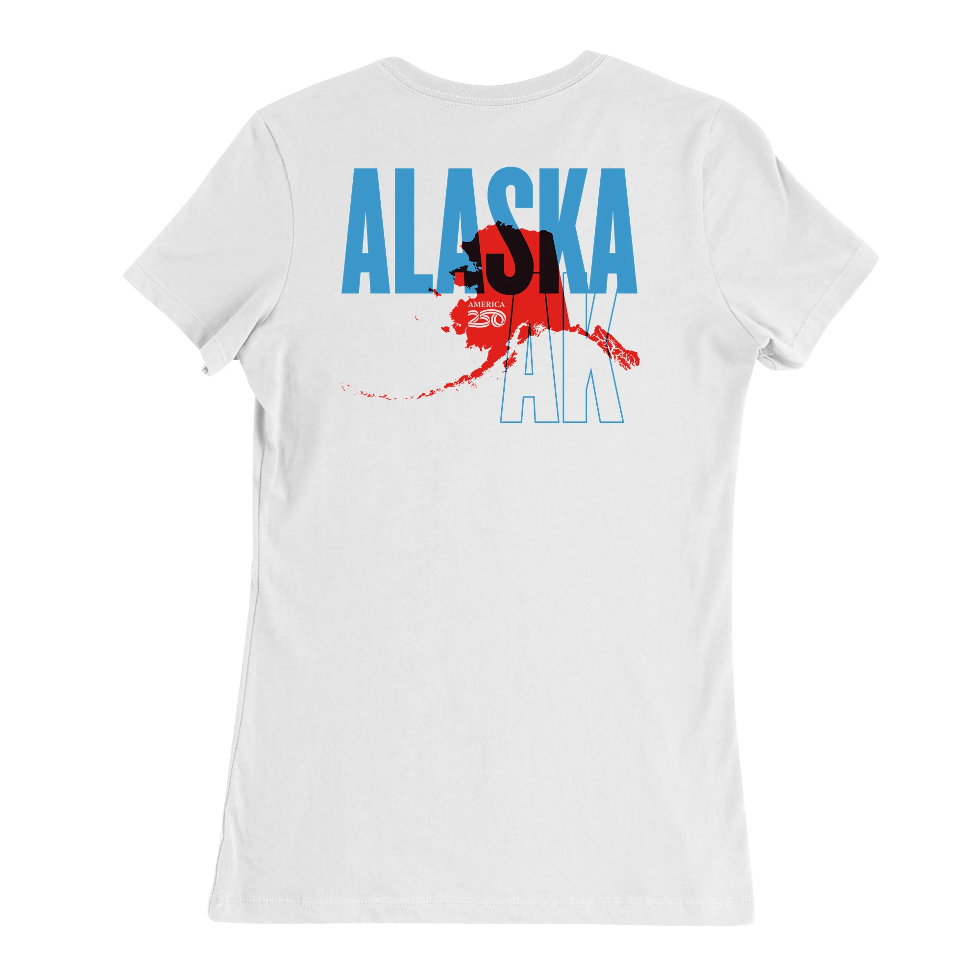 Official America250 Alaska Women's T-Shirt - Image 5