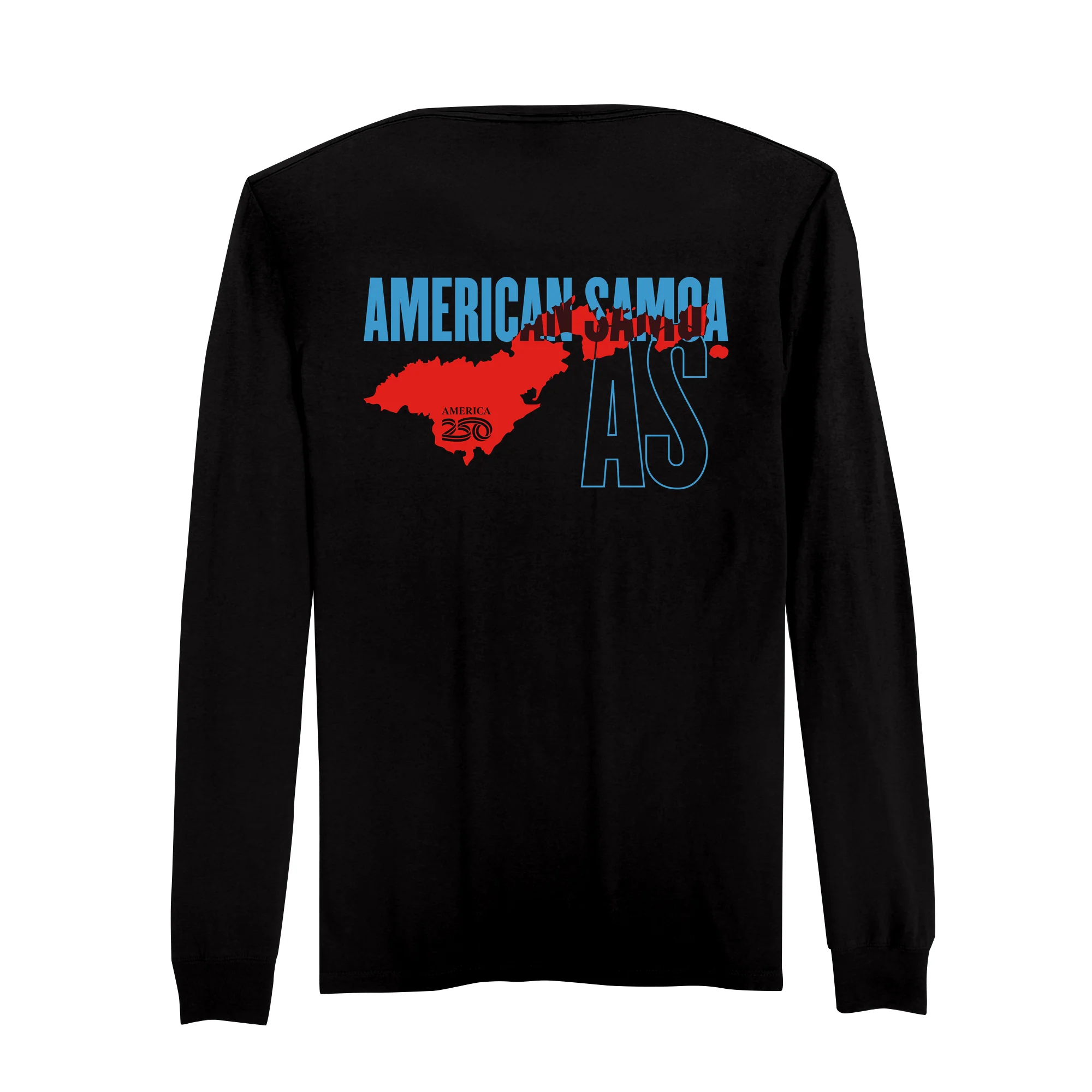 Official America250 American Samoa Men's Long Sleeve T-Shirt - Image 5