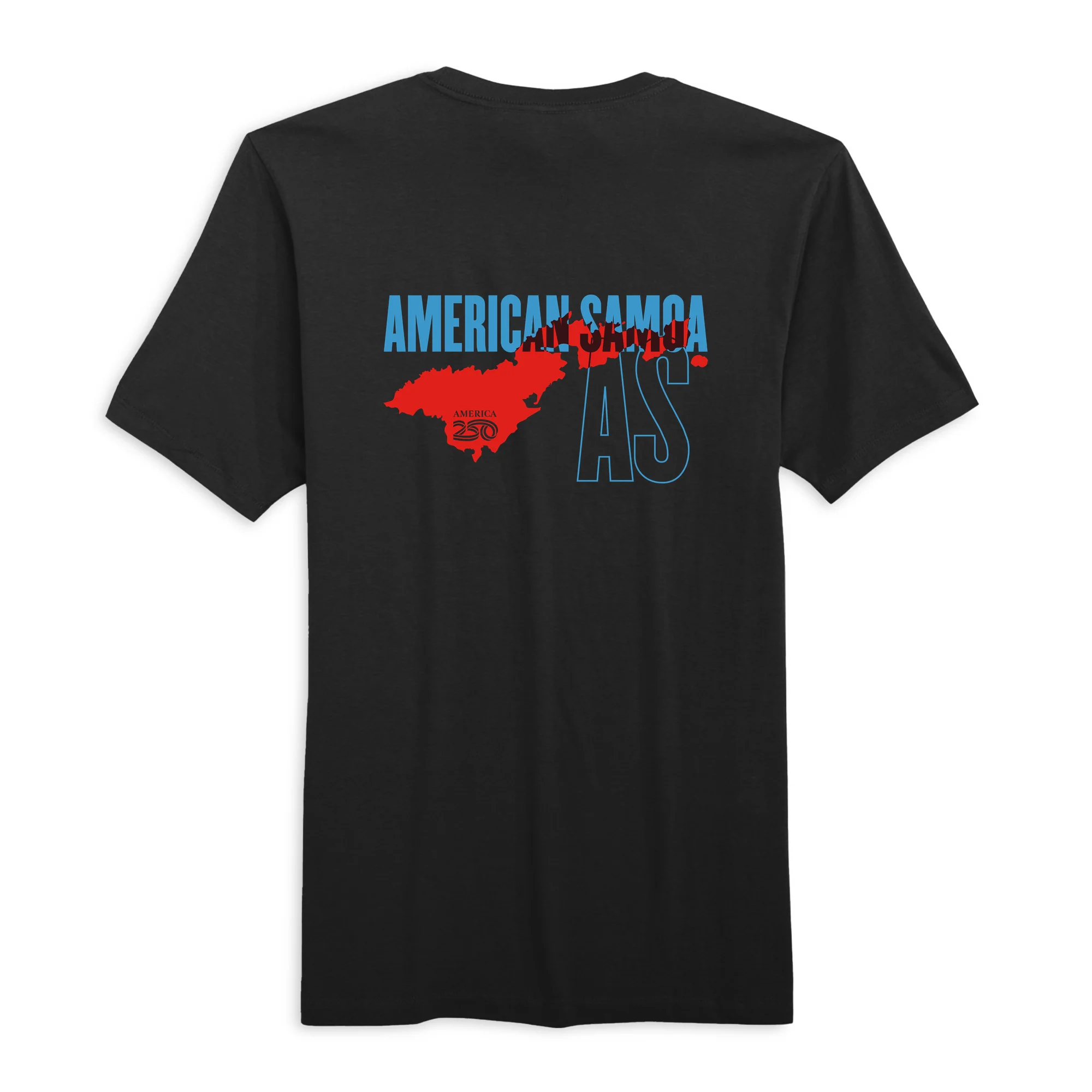 Official America250 American Samoa Men's T-Shirt - Image 3