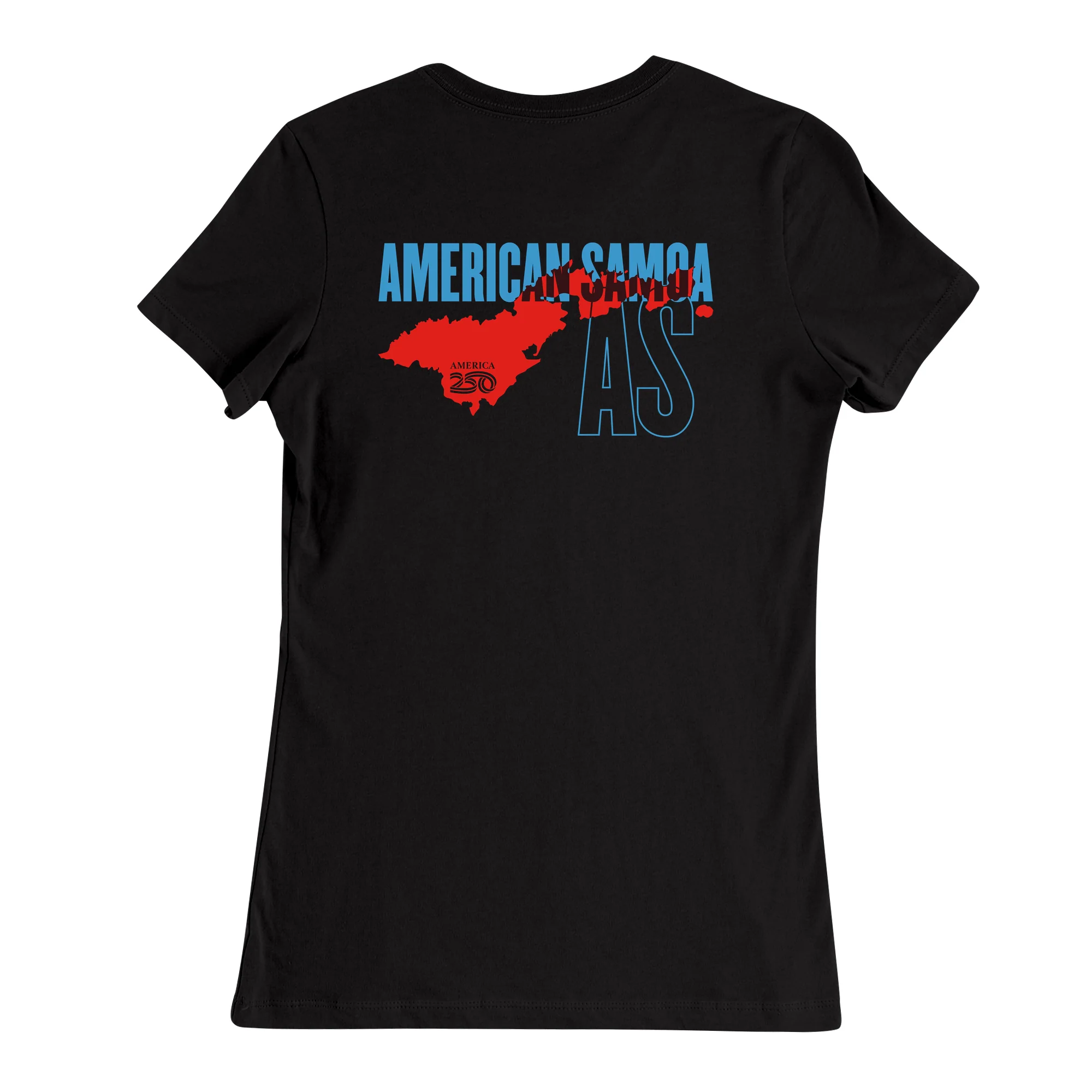 Official America250 American Samoa Women's T-Shirt - Image 3
