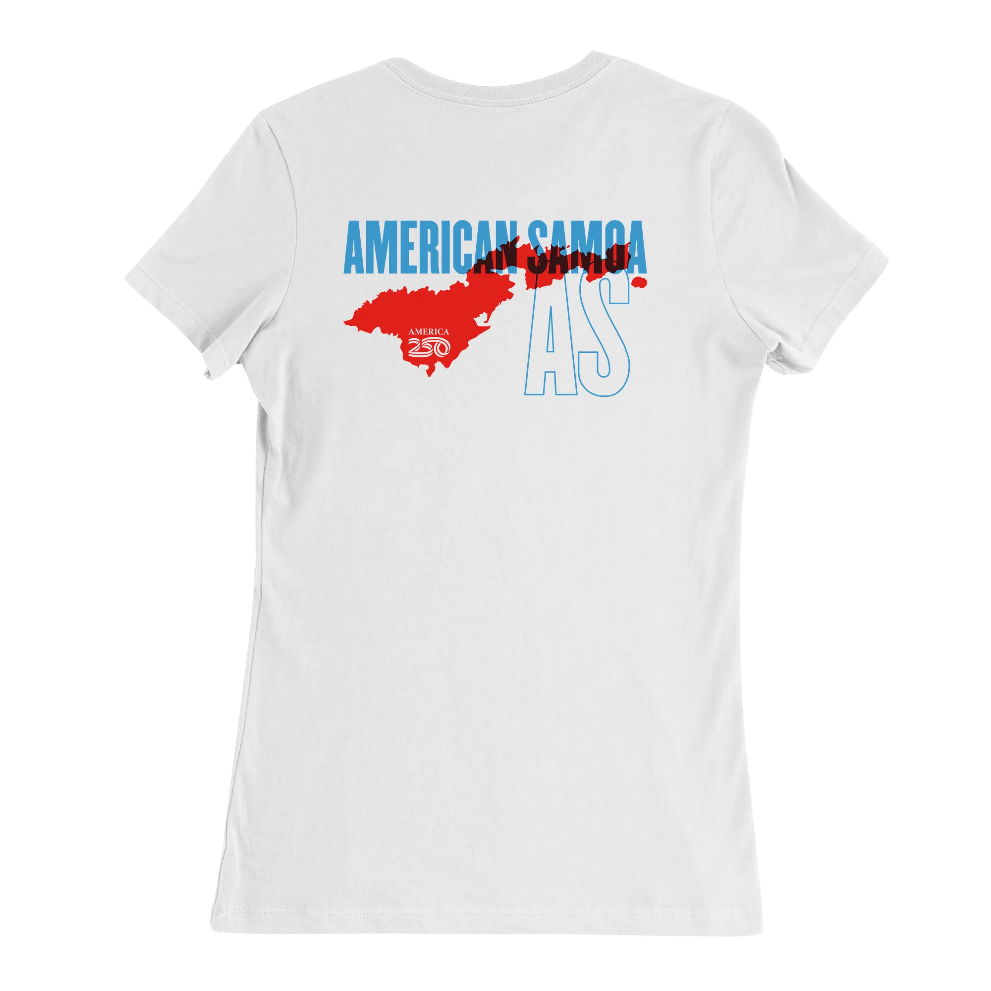 Official America250 American Samoa Women's T-Shirt - Image 5