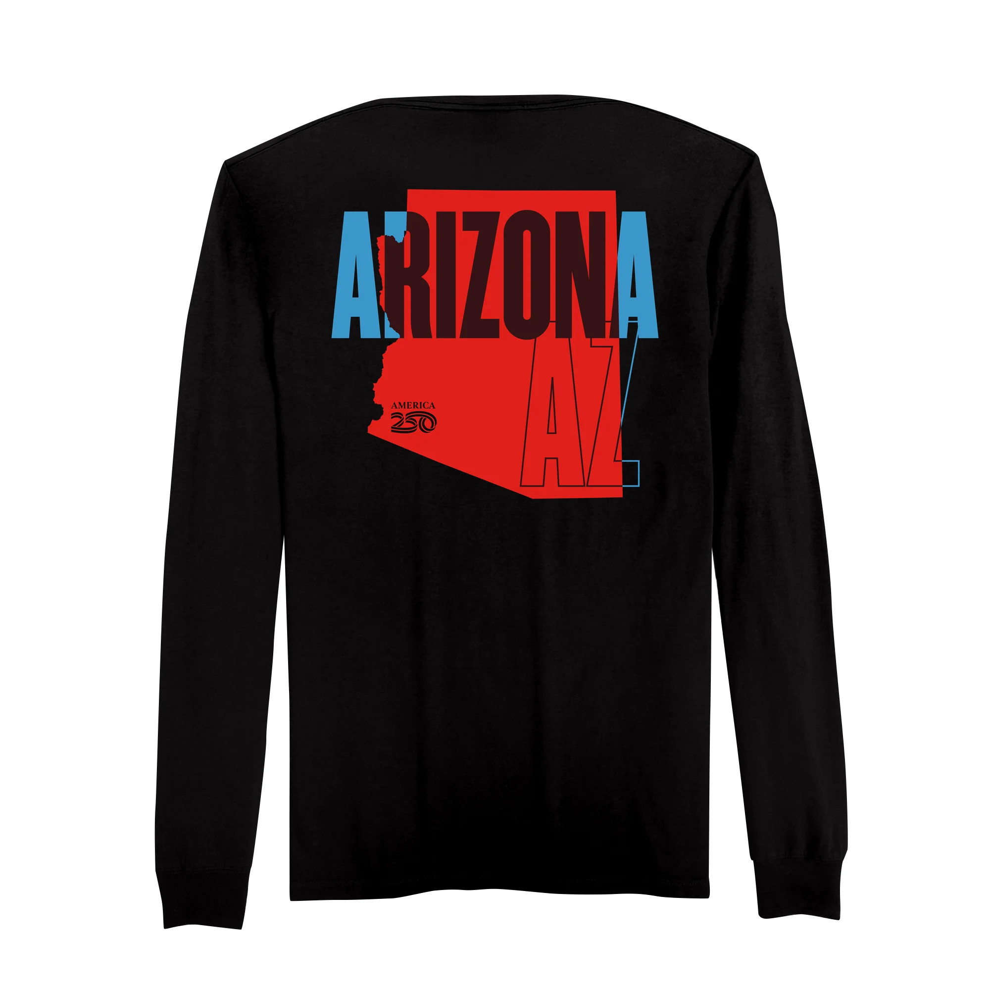Official America250 Arizona Men's Long Sleeve T-Shirt - Image 5