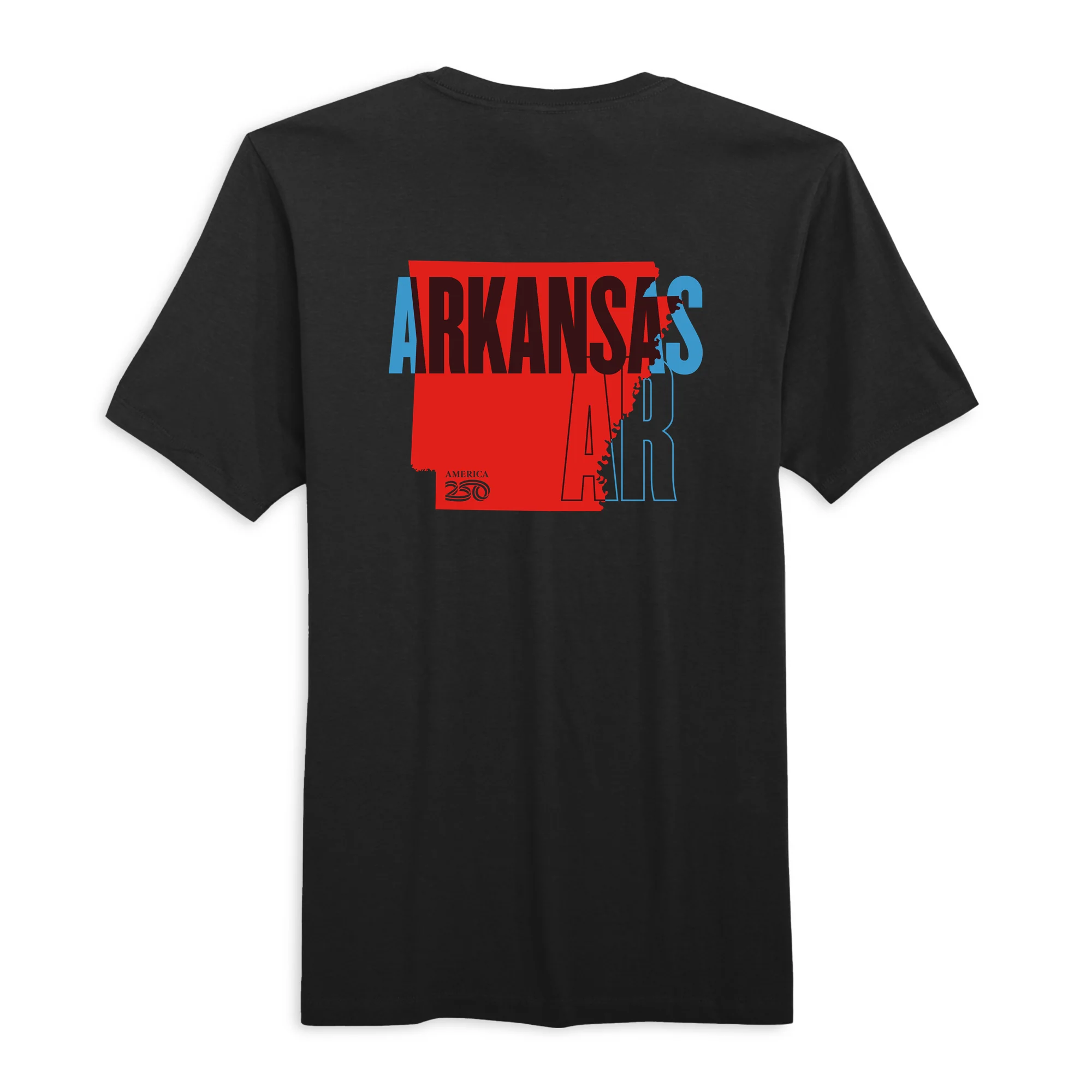 Official America250 Arkansas Men's T-Shirt - Image 3
