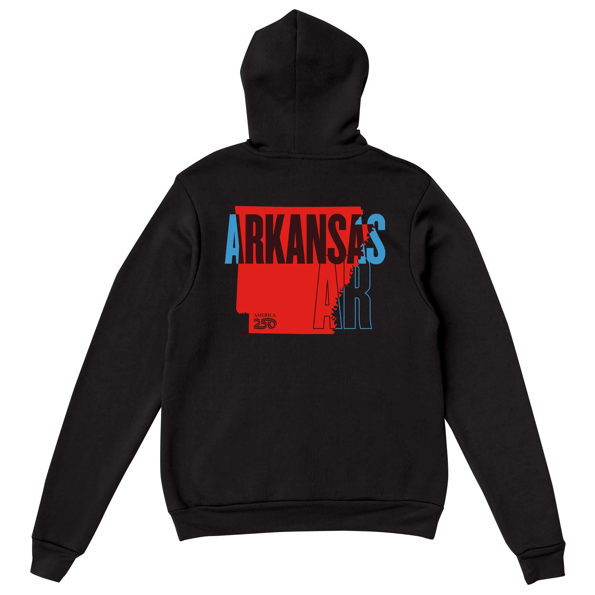 Official America250 Arkansas Unisex Hoodie