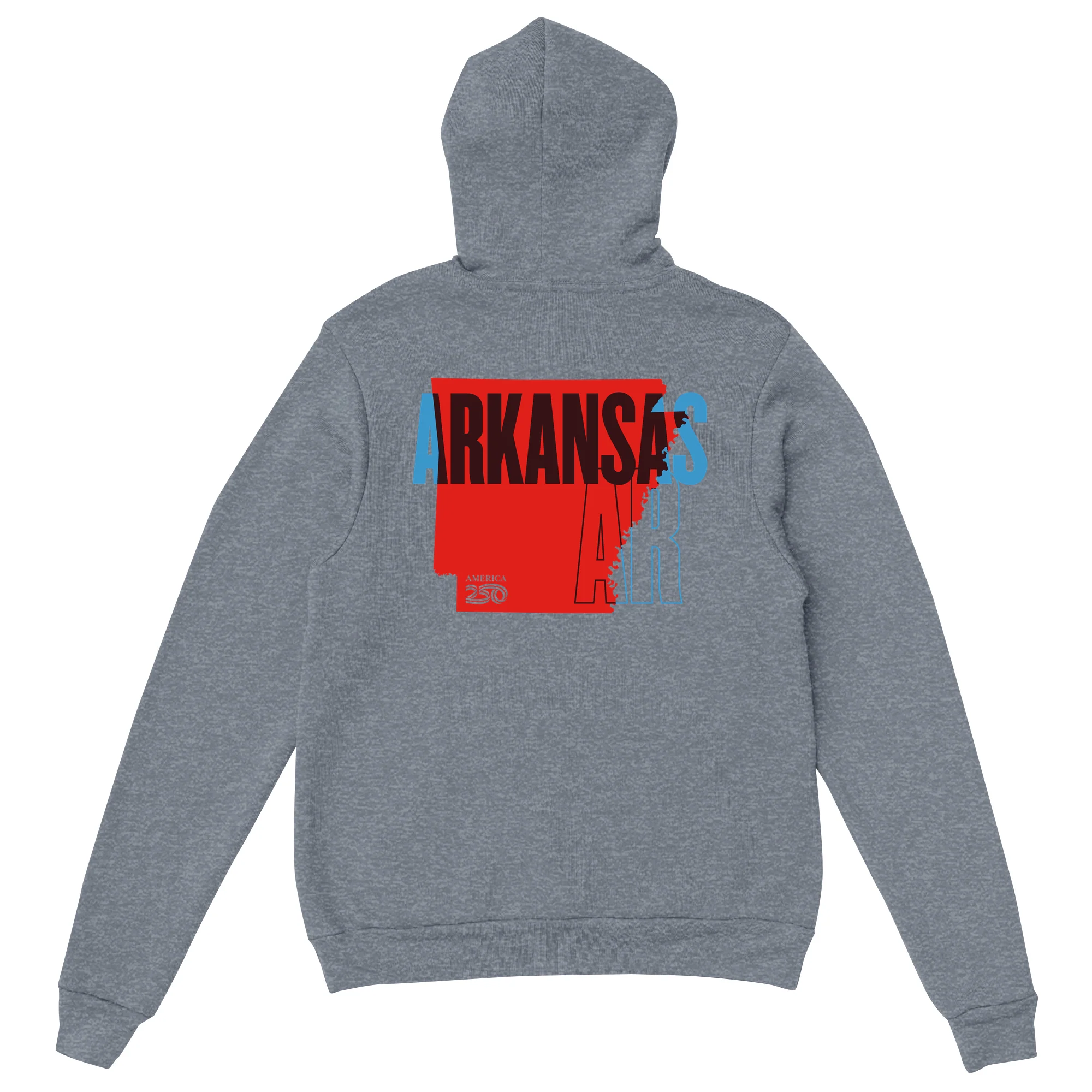 Official America250 Arkansas Unisex Hoodie - Image 3