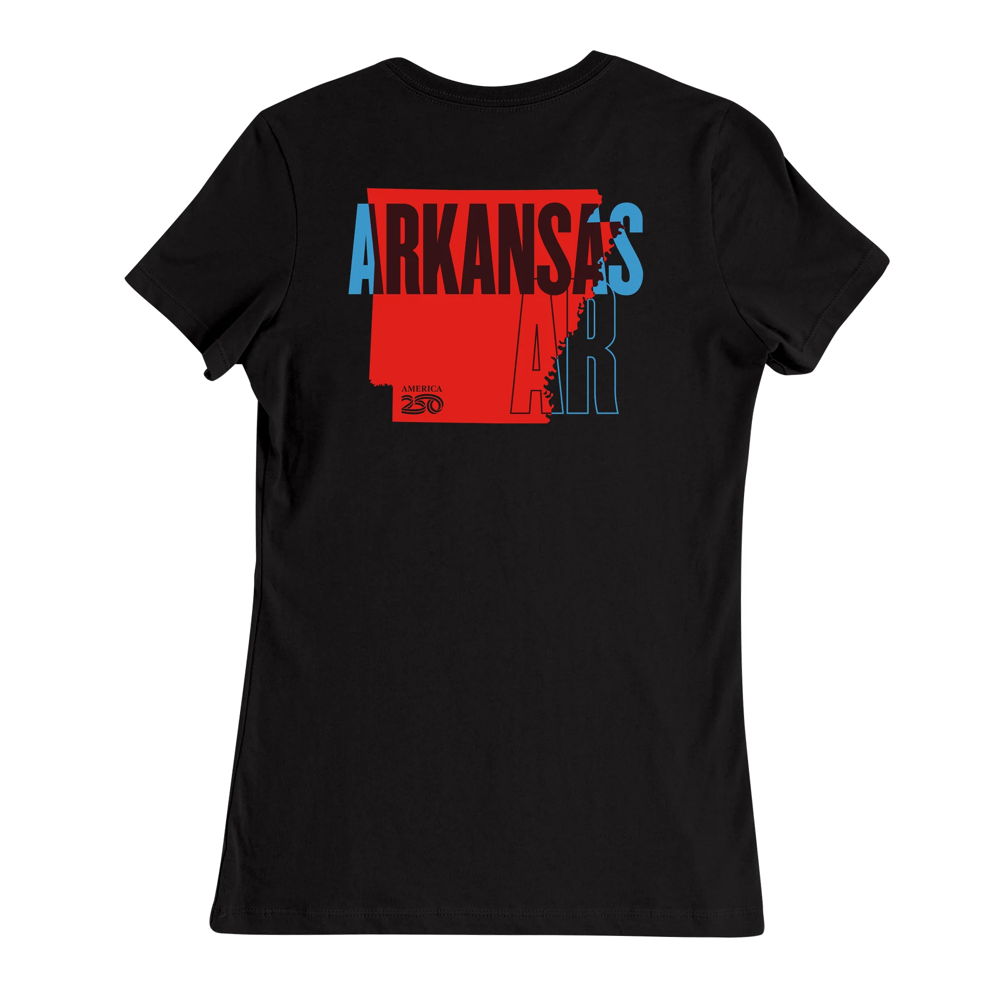 Official America250 Arkansas Women's T-Shirt - Image 3