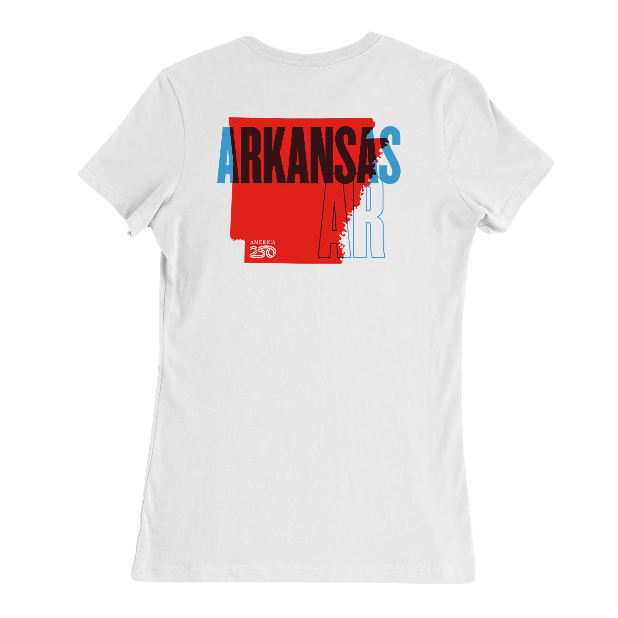 Official America250 Arkansas Women's T-Shirt - Image 5