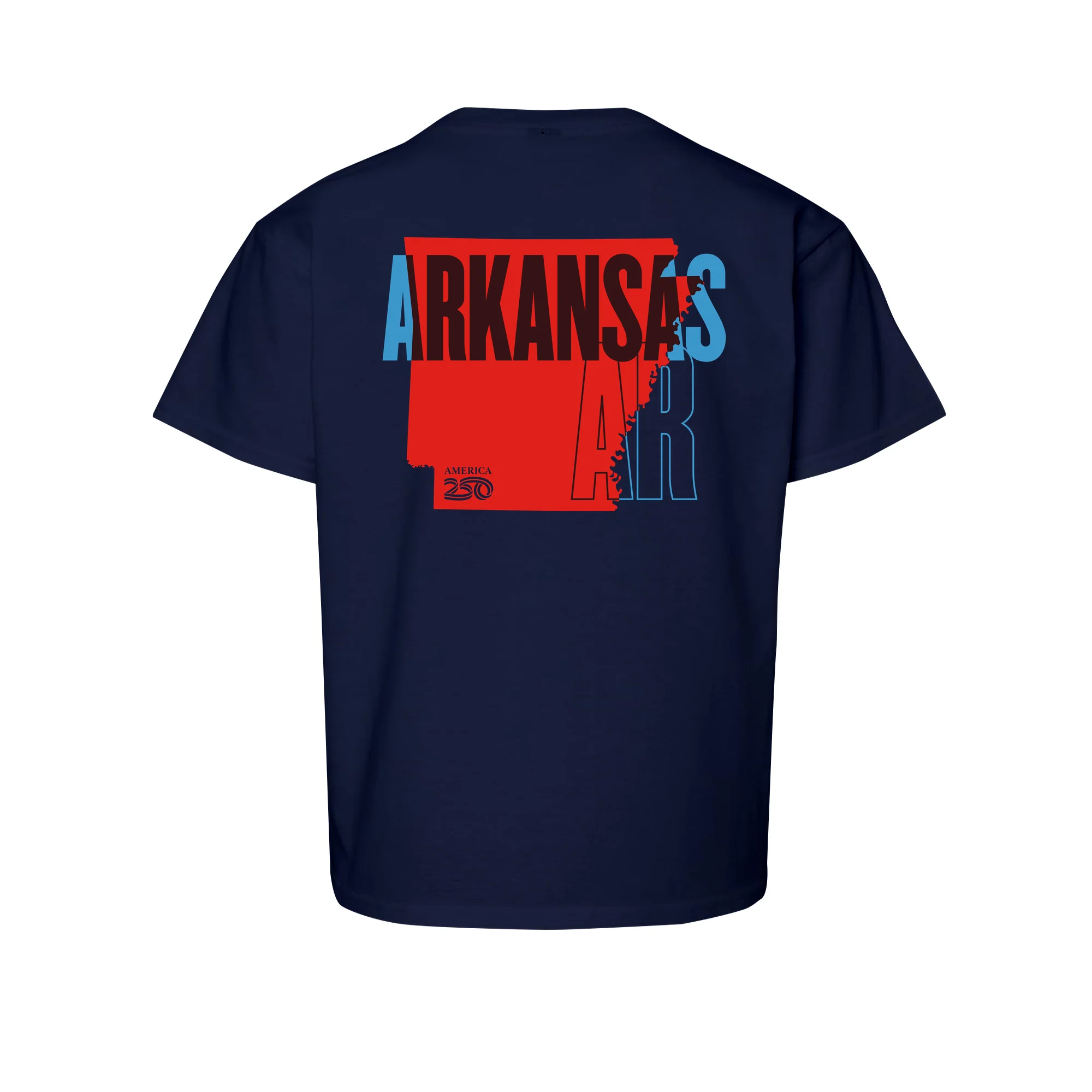 Official America250 Arkansas Youth T-Shirt
