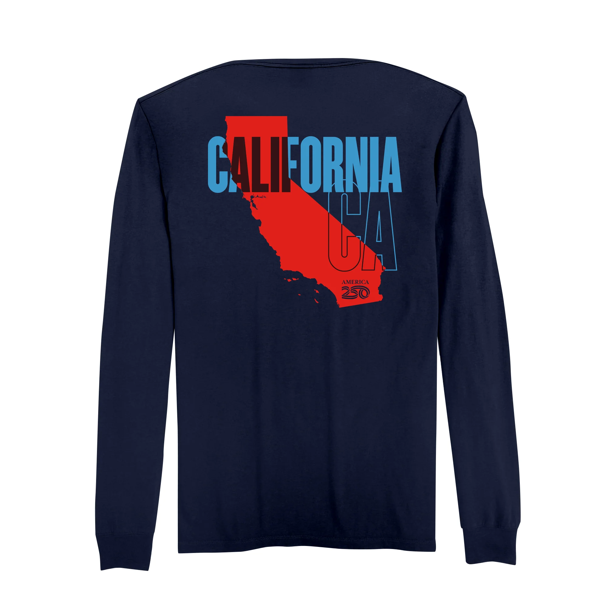 Official America250 California Men's Long Sleeve T-Shirt
