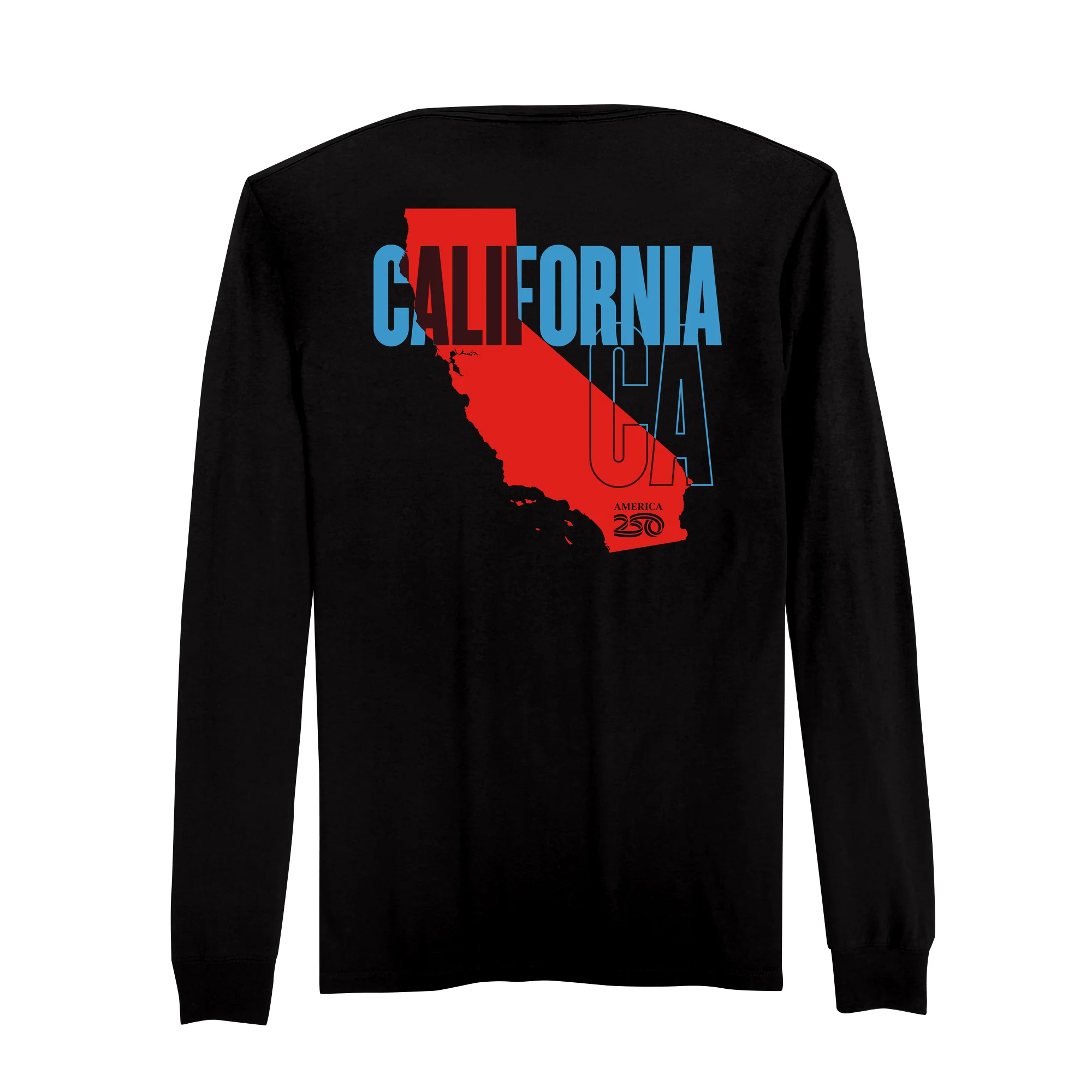 Official America250 California Men's Long Sleeve T-Shirt - Image 5