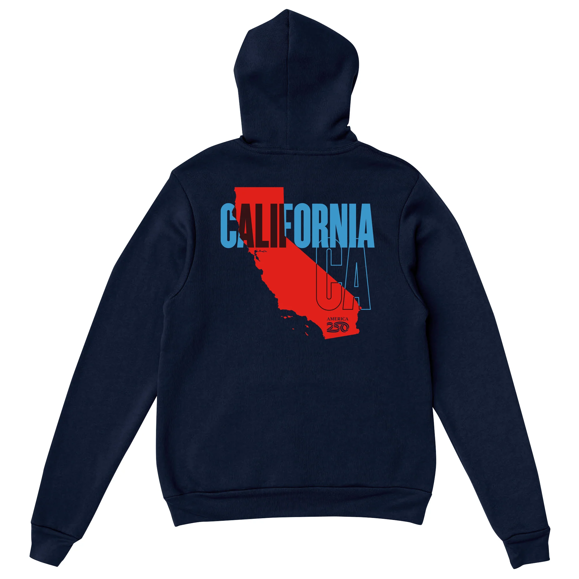 Official America250 California Unisex Hoodie