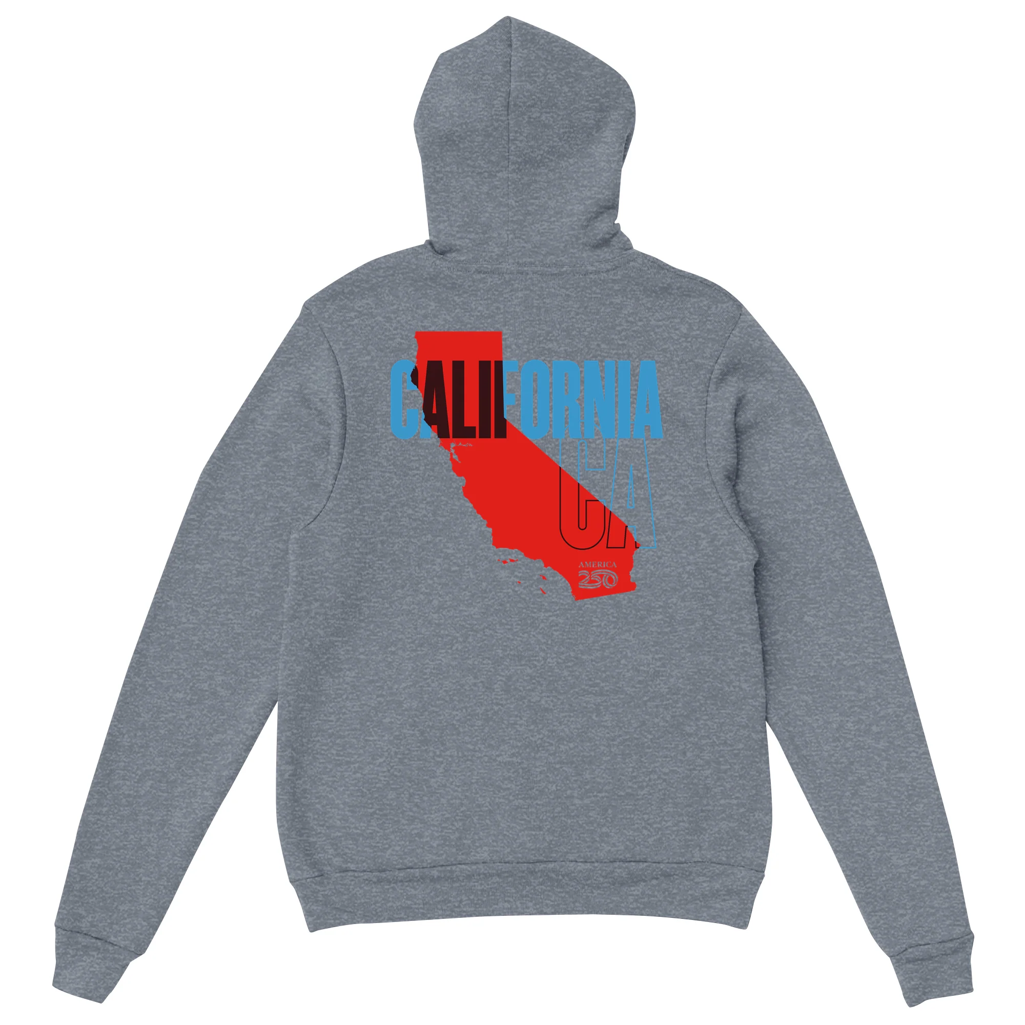Official America250 California Unisex Hoodie - Image 3