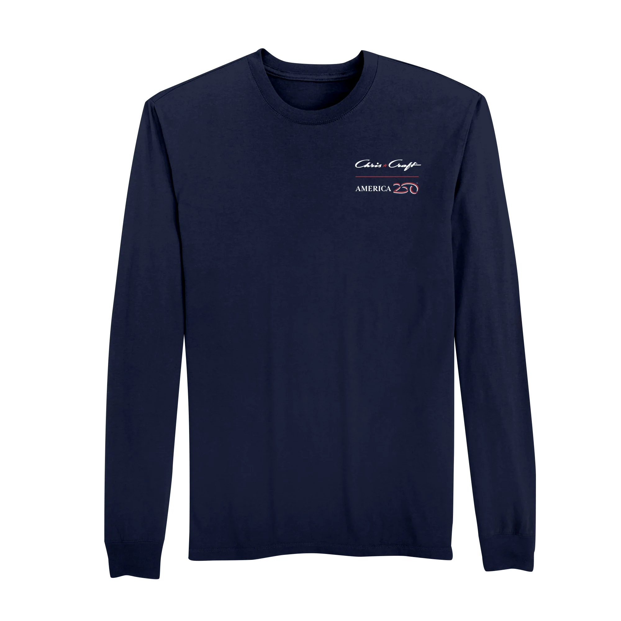 Official America250 + Chris-Craft Men's Long Sleeve T-Shirt - Image 6