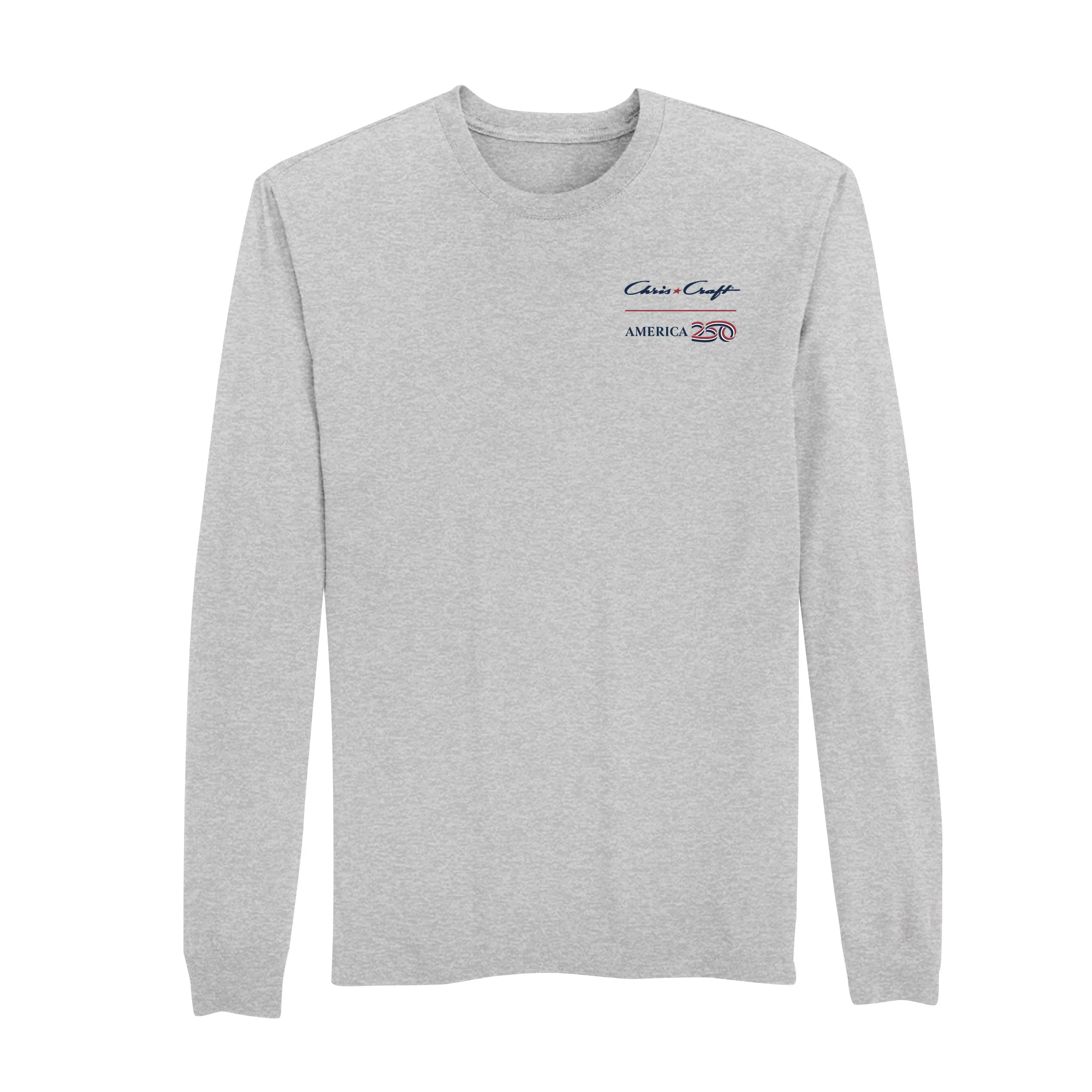 Official America250 + Chris-Craft Men's Long Sleeve T-Shirt - Image 8
