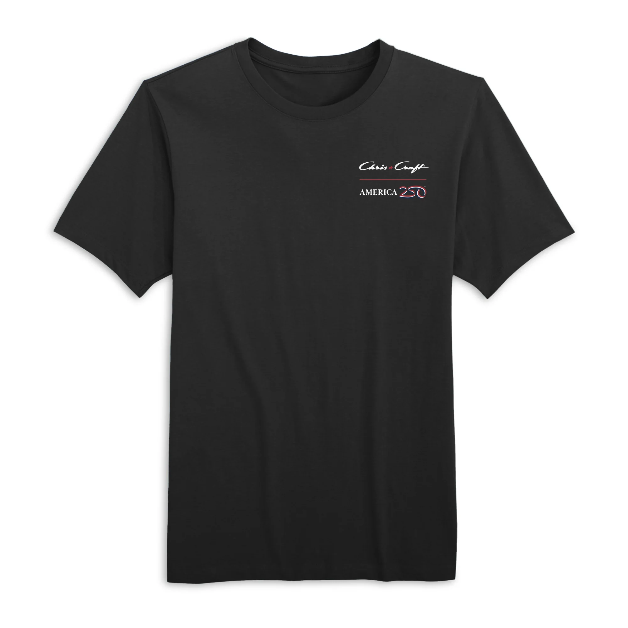 Official America250 + Chris-Craft Men's T-Shirt - Image 4
