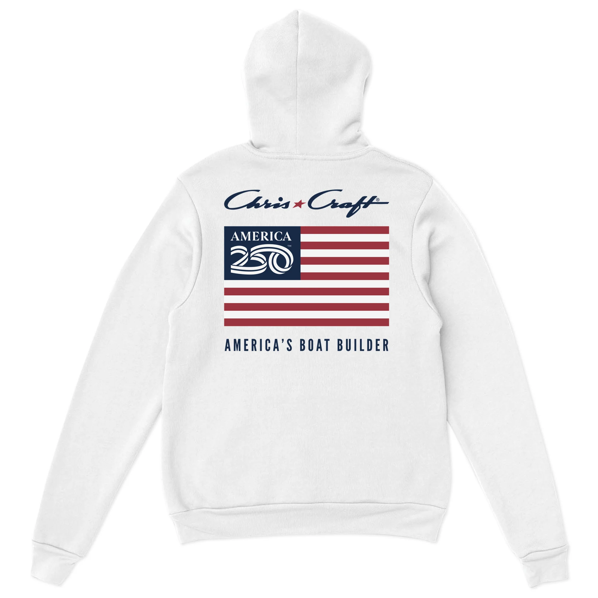 Official America250 + Chris-Craft Unisex Hoodie